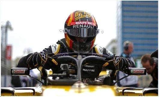 2018 Carlos Sainz Renault F1 Team Race Gloves - Dash Racegear Store