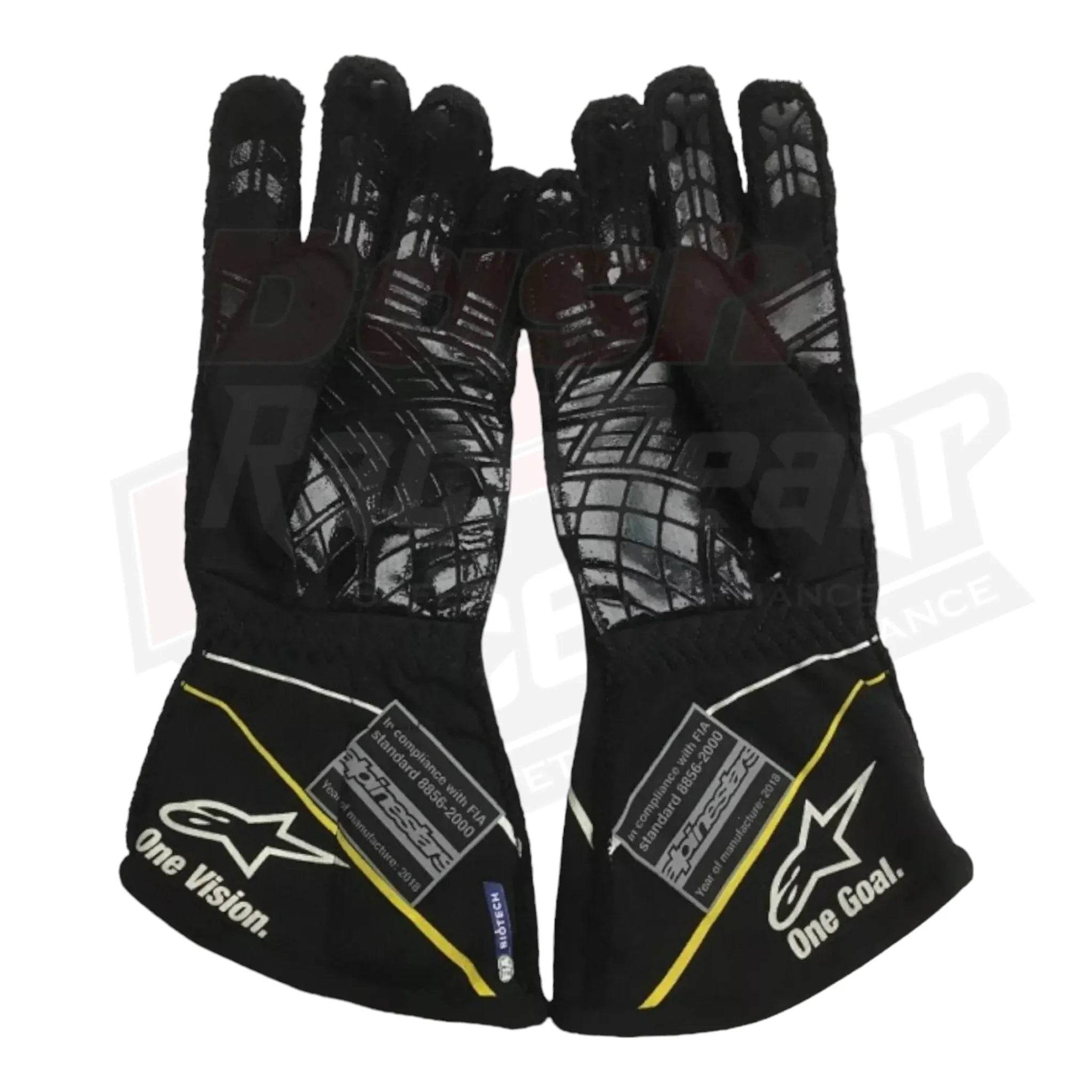 2018 Carlos Sainz Renault F1 Team Race Gloves - Dash Racegear Store