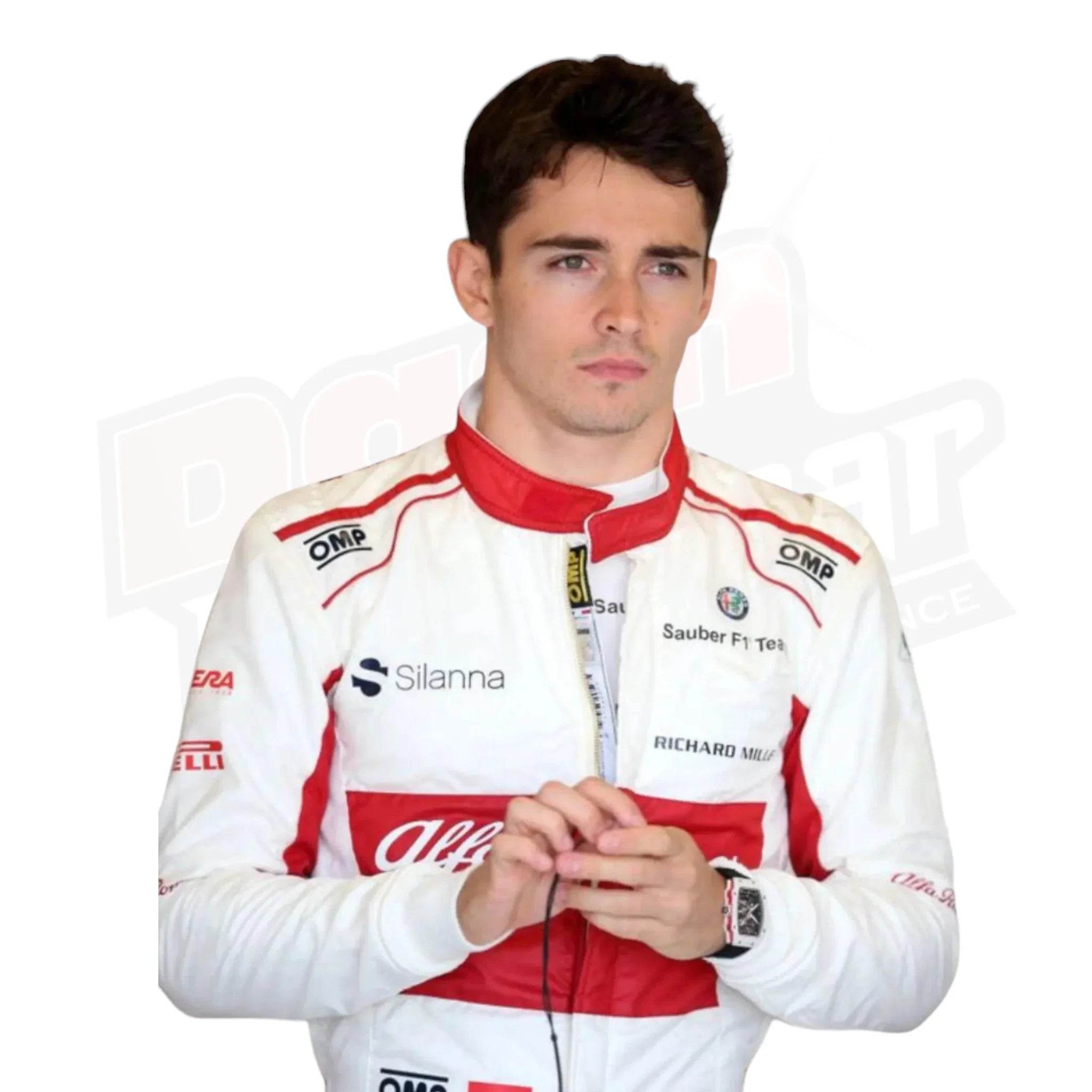 2018 Charles Leclerc Alfa Romeo Sauber F1 Suit - Dash Racegear Store