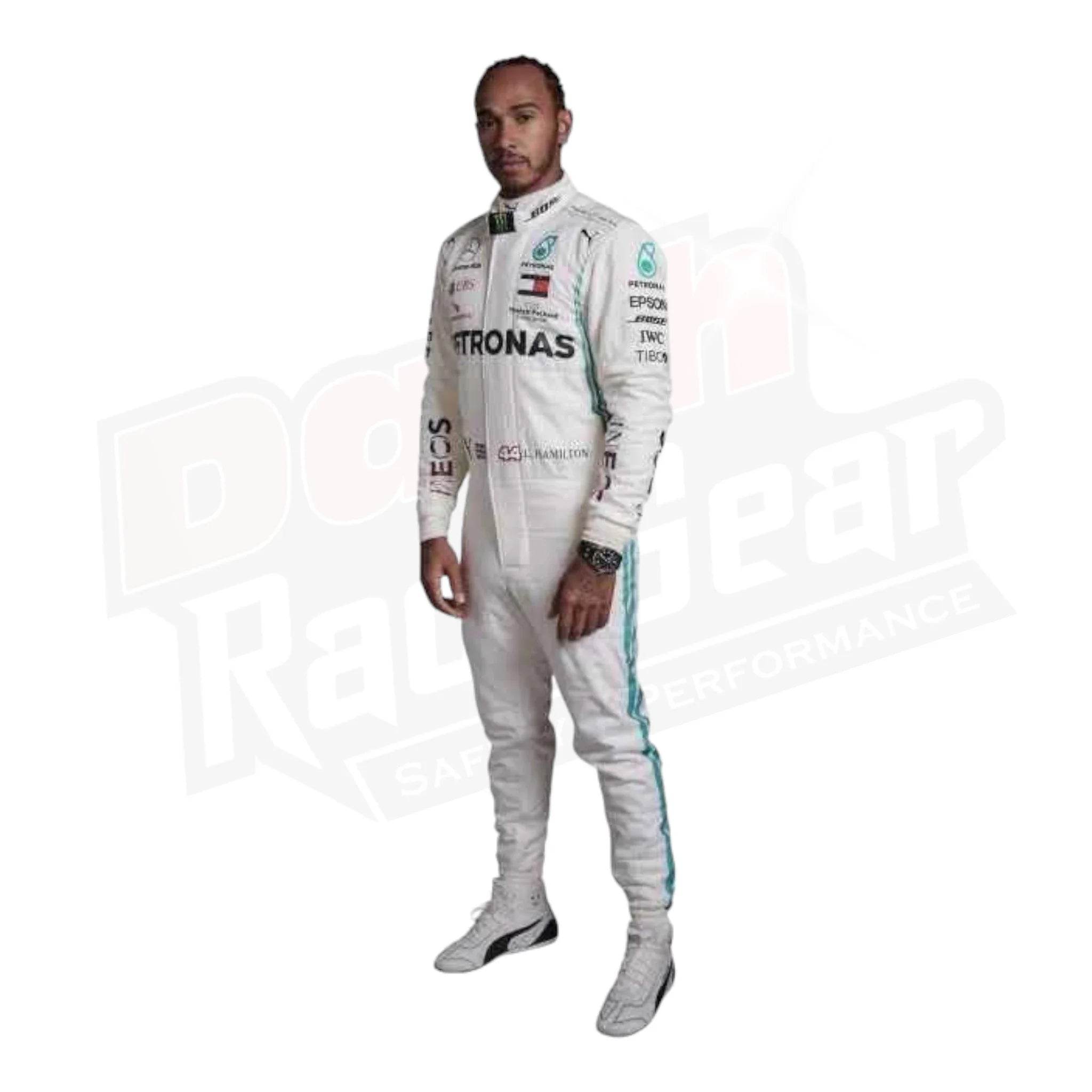 2018 LEWIS HAMILTON MERCEDES AMG F1 RACE SUIT - Dash Racegear Store