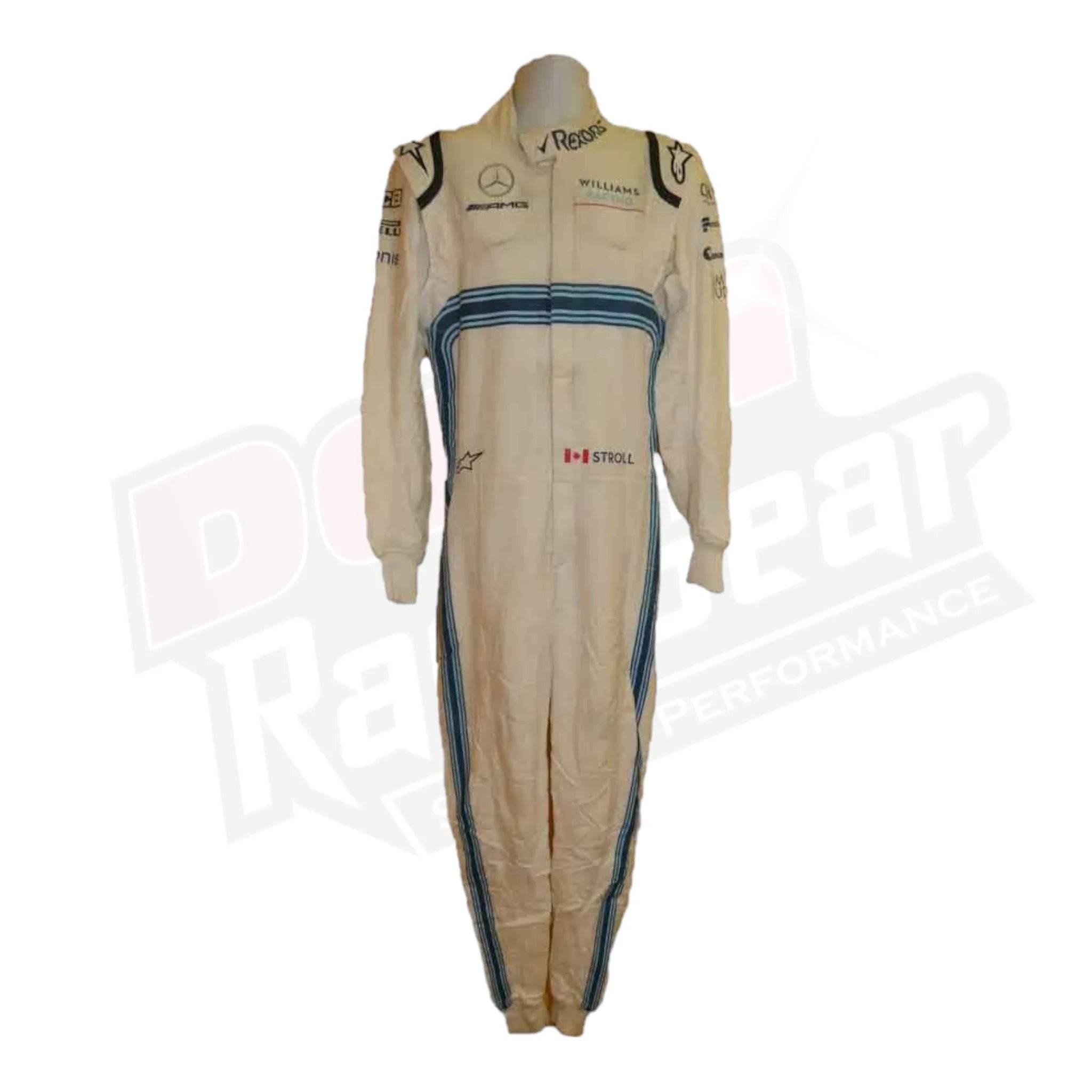 2018 Lance Stroll Abu Dhabi GP Williams race suit KIDS - Dash Racegear Store