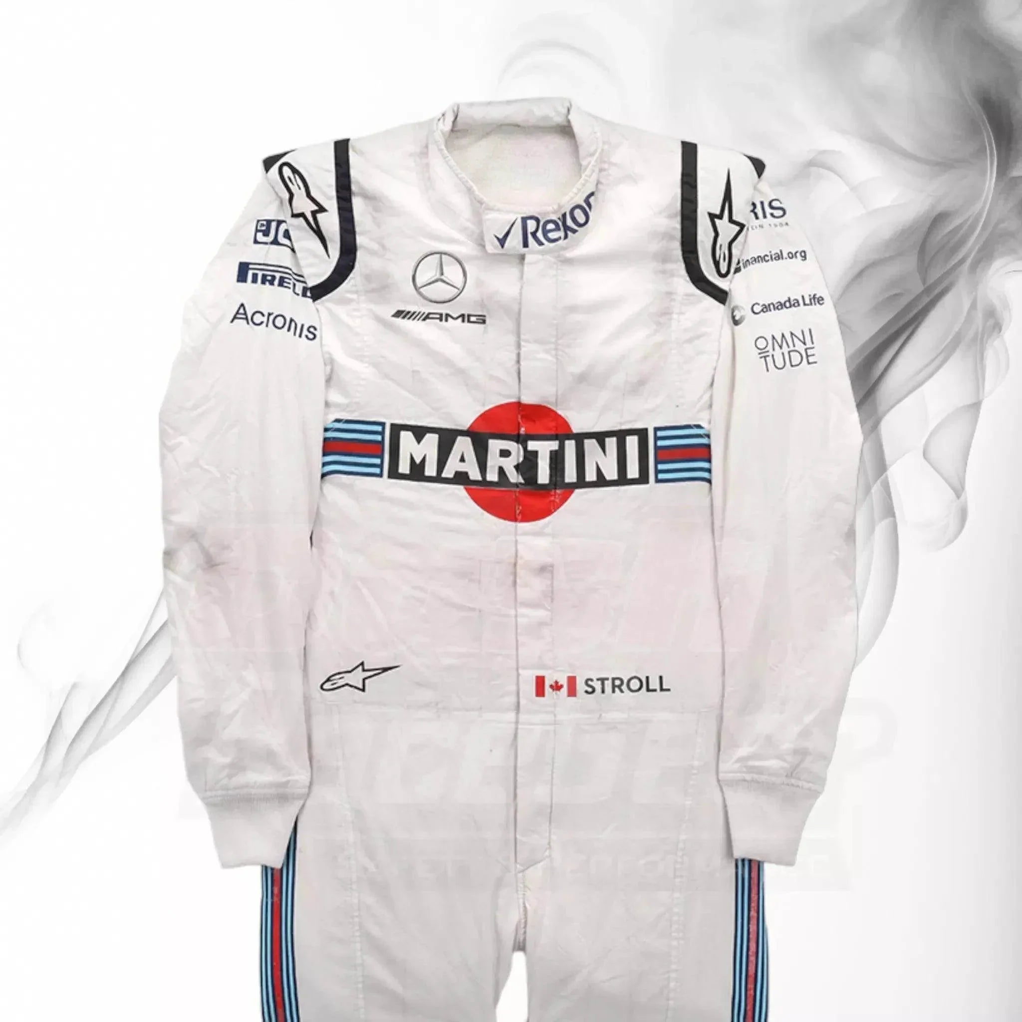 2018 Lance Stroll Williams Martini F1 Race Suit