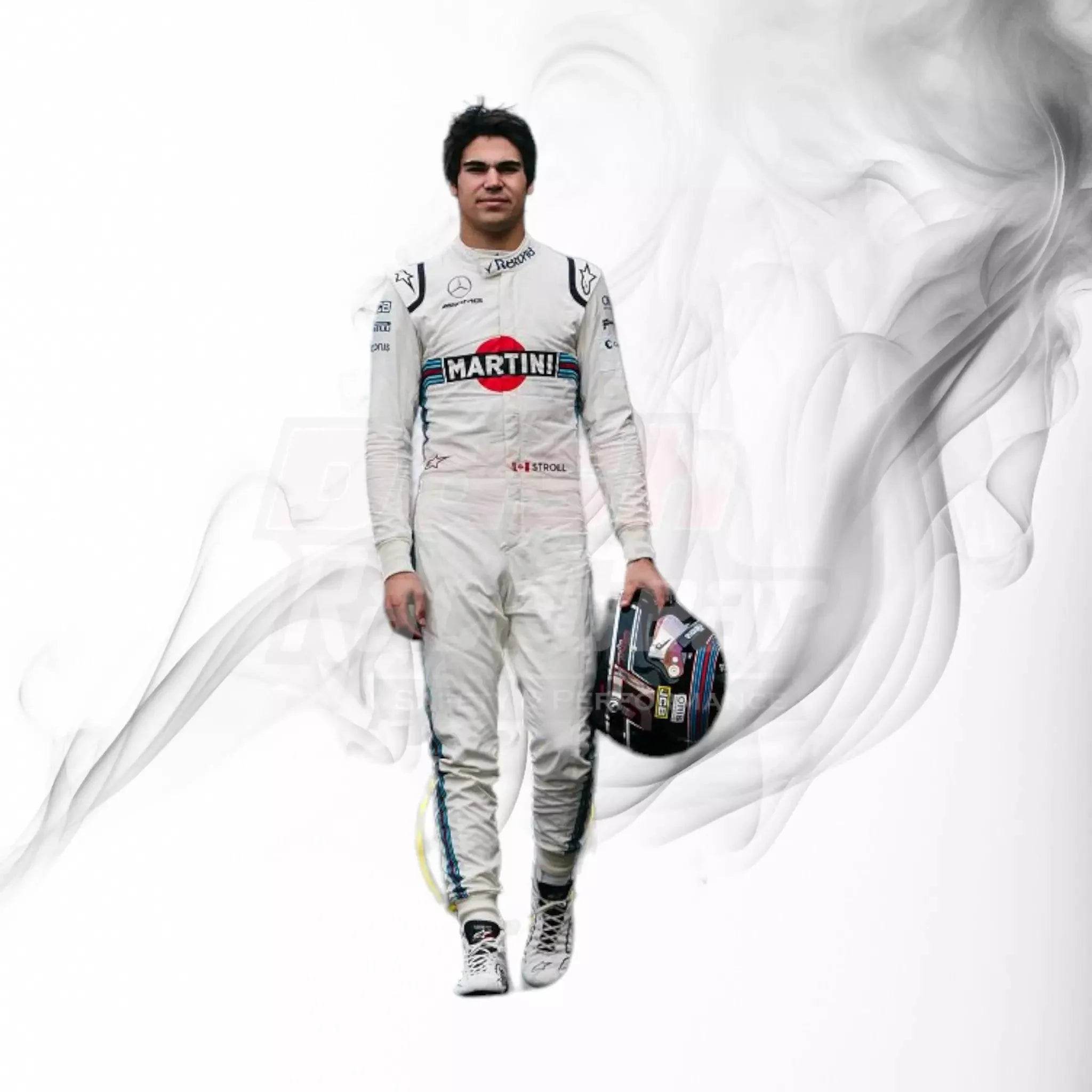 2018 Lance Stroll Williams Martini F1 Race Suit - Dash Racegear Store