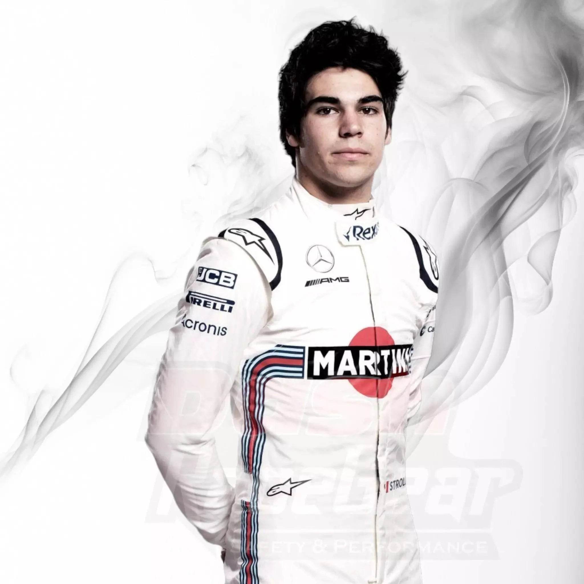 2018 Lance Stroll Williams Martini F1 Race Suit - Dash Racegear Store
