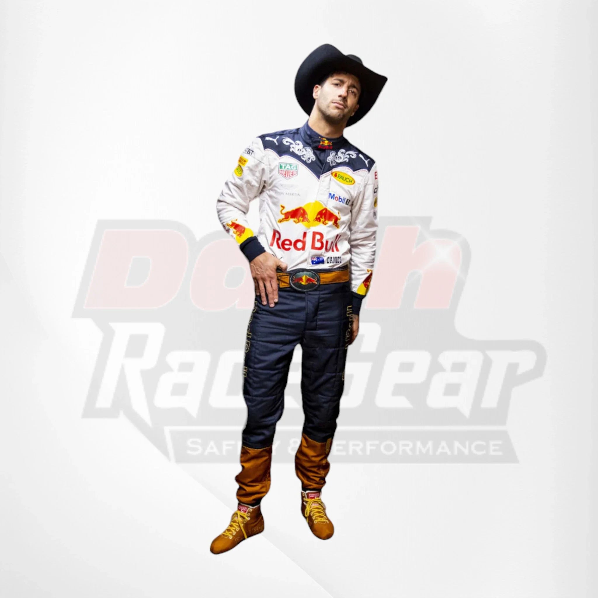 2018 Max Verstappen Daniel Ricciardo F1 Team Race suit -  Austin Special Edition