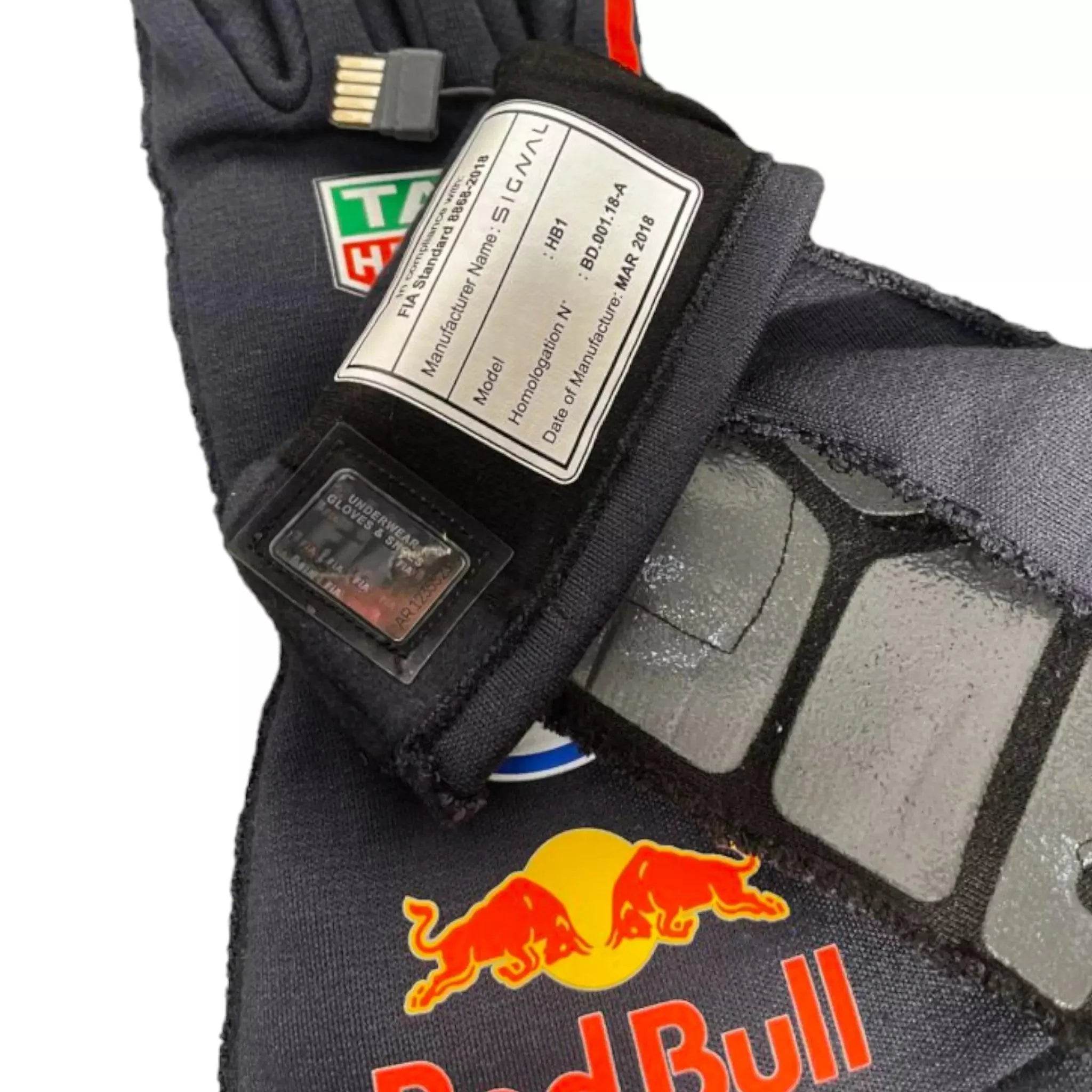 2018 Max Verstappen Race Gloves - Dash Racegear Store