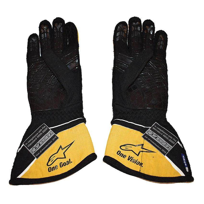 2018 Nico Hulkenberg Renault Formula 1 Race Gloves - Dash Racegear Store