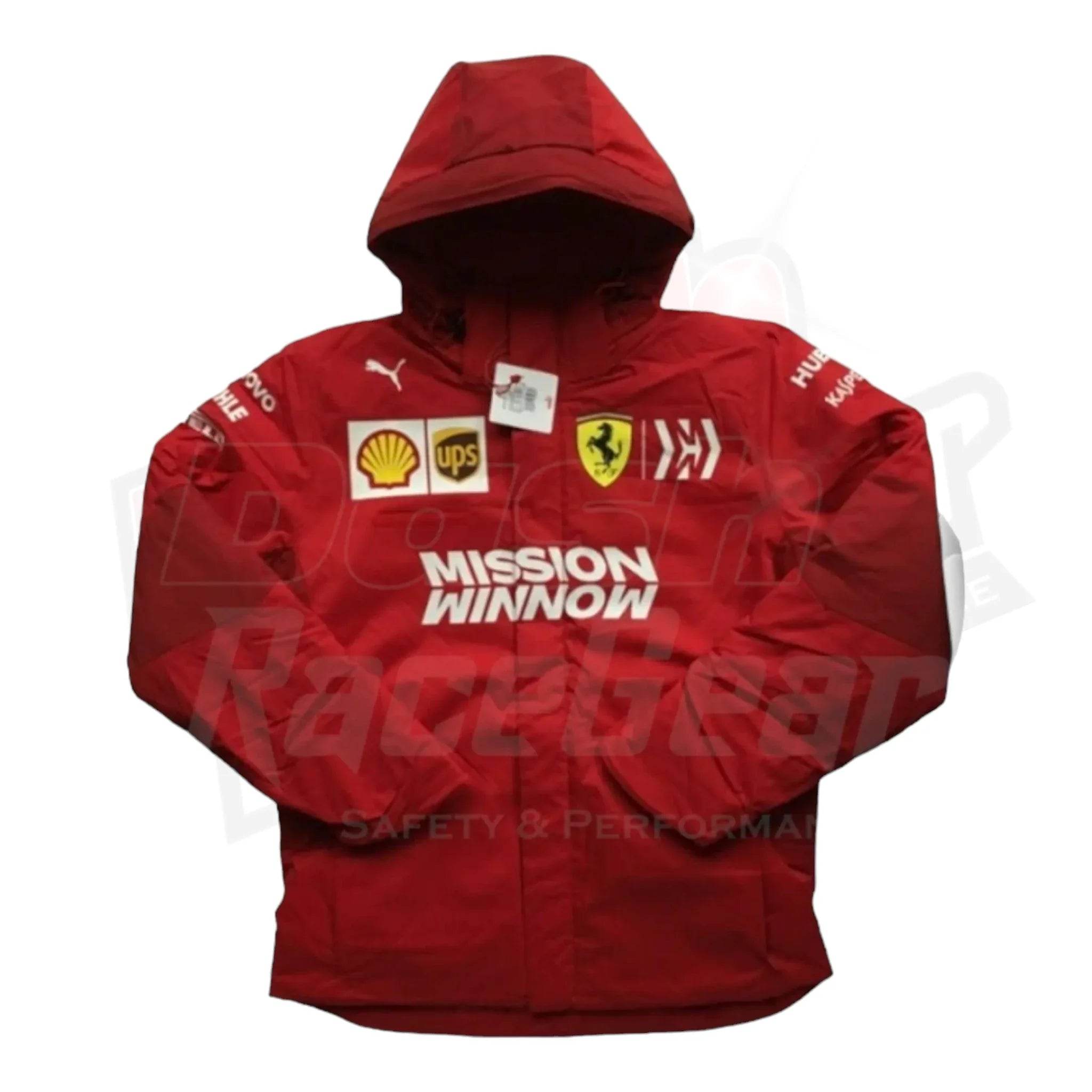 2019 Charles Leclerc Ferrari F1 WINTER JACKET - Dash Racegear Store