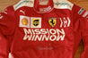 2019 Charles Leclerc Ferrari Mission Winnow F1 Embroidered Racing Suit - Dash Racegear Store