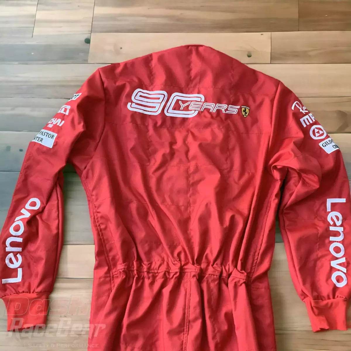 2019 Charles Leclerc Scuderia Ferrari 90 Years Embroided Racing Suit - Dash Racegear Store