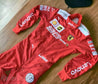 2019 Charles Leclerc Scuderia Ferrari 90 Years Embroided Racing Suit - Dash Racegear Store