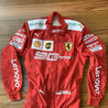 2019 Charles Leclerc Scuderia Ferrari 90 Years Embroided Racing Suit - Dash Racegear Store