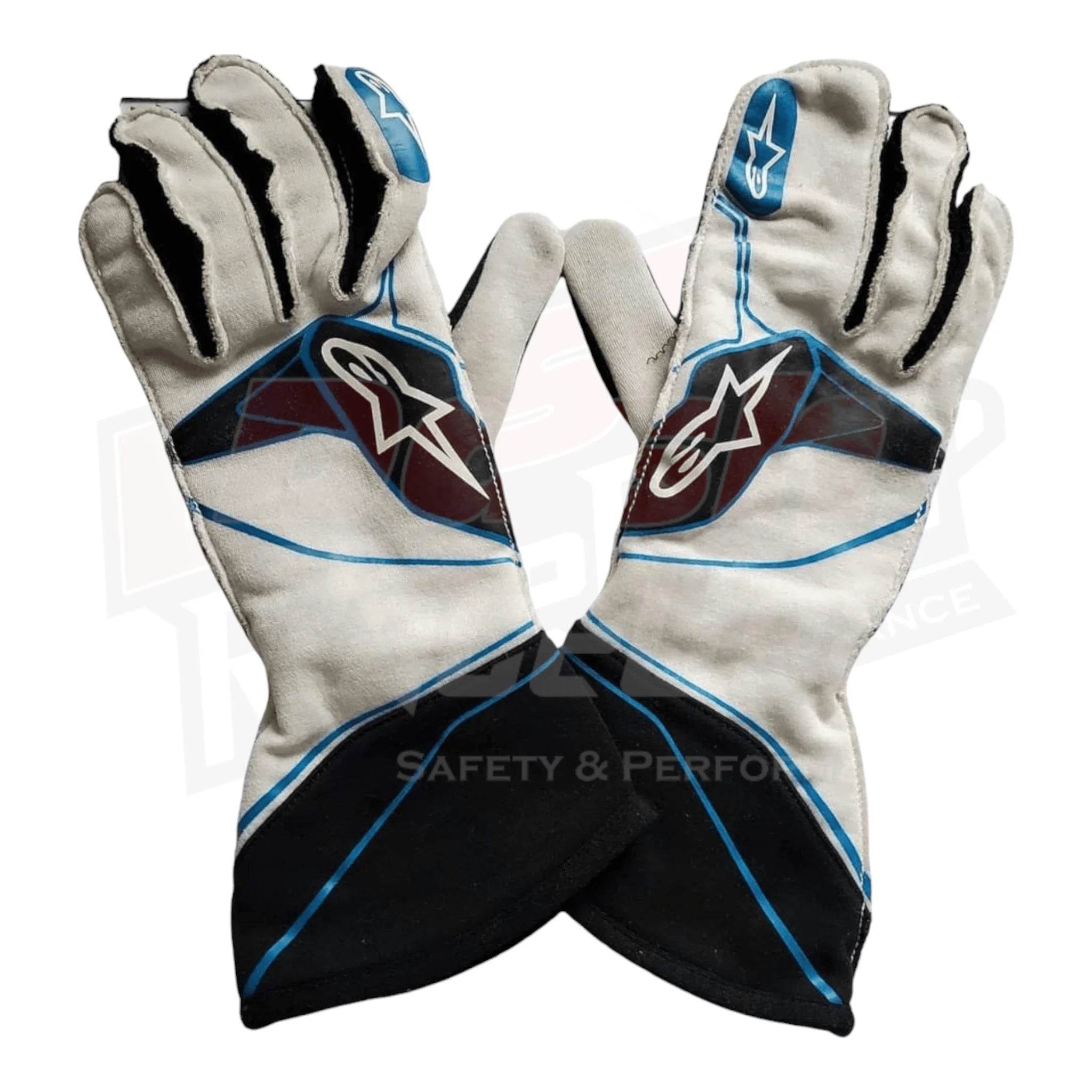 2019 George Russell Williams Racing F1 Race Gloves - Dash Racegear Store