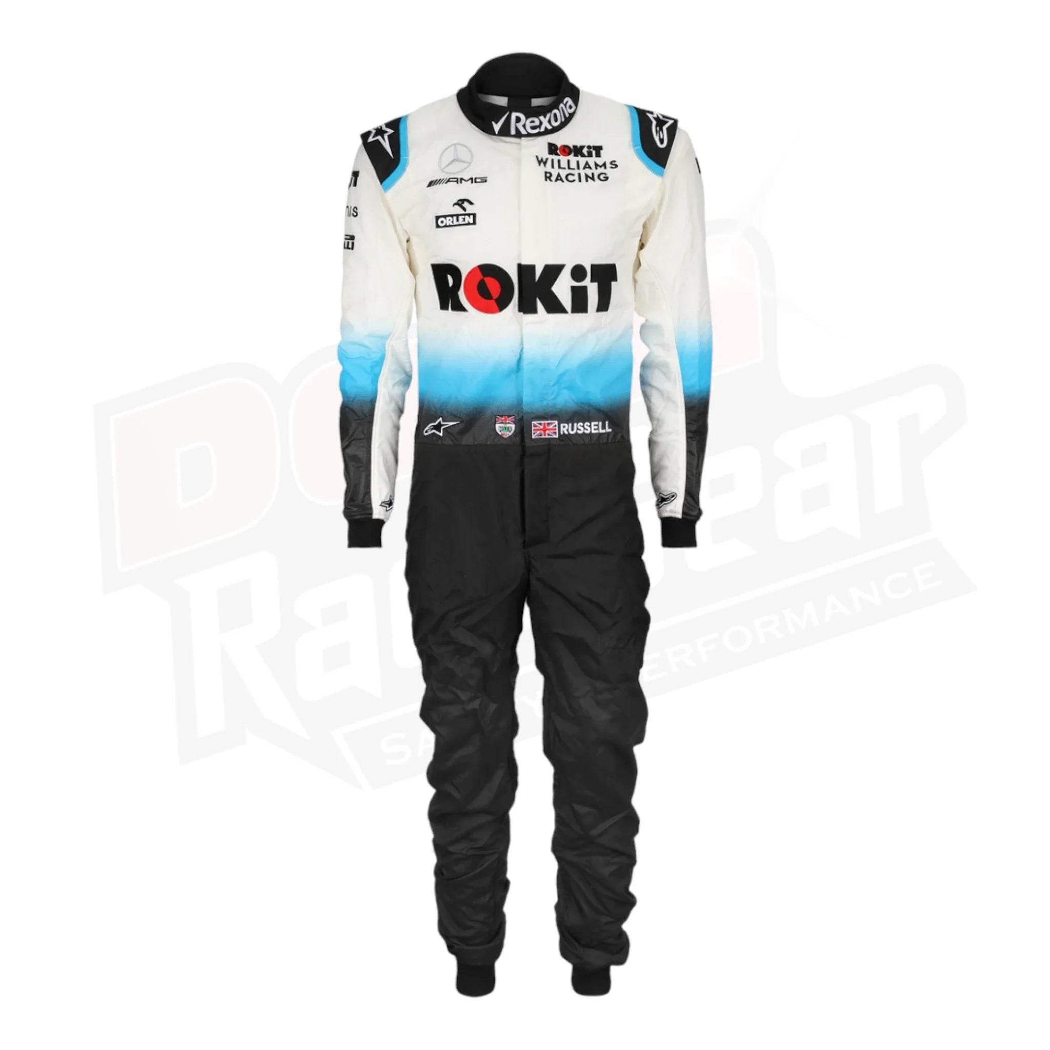 2019 GEORGE RUSSELL Williams Racing F1 RACE Suit - Dash Racegear Store