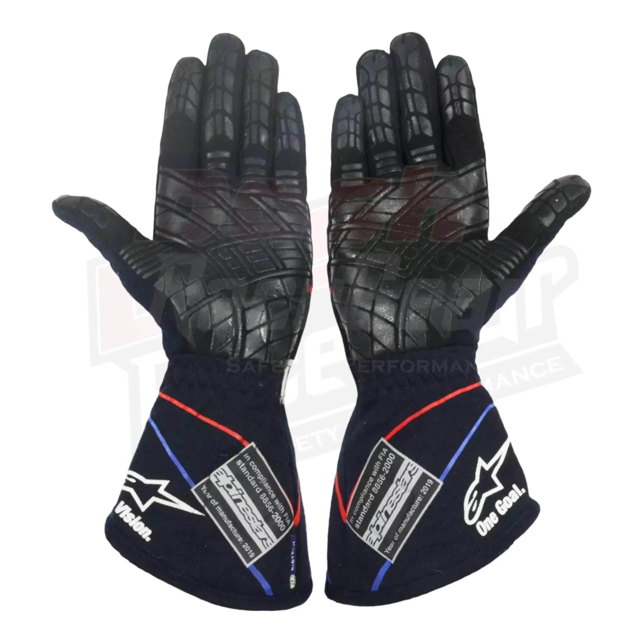 2019 Pierre Gasly Belgian GP F1 Race Gloves - Dash Racegear Store