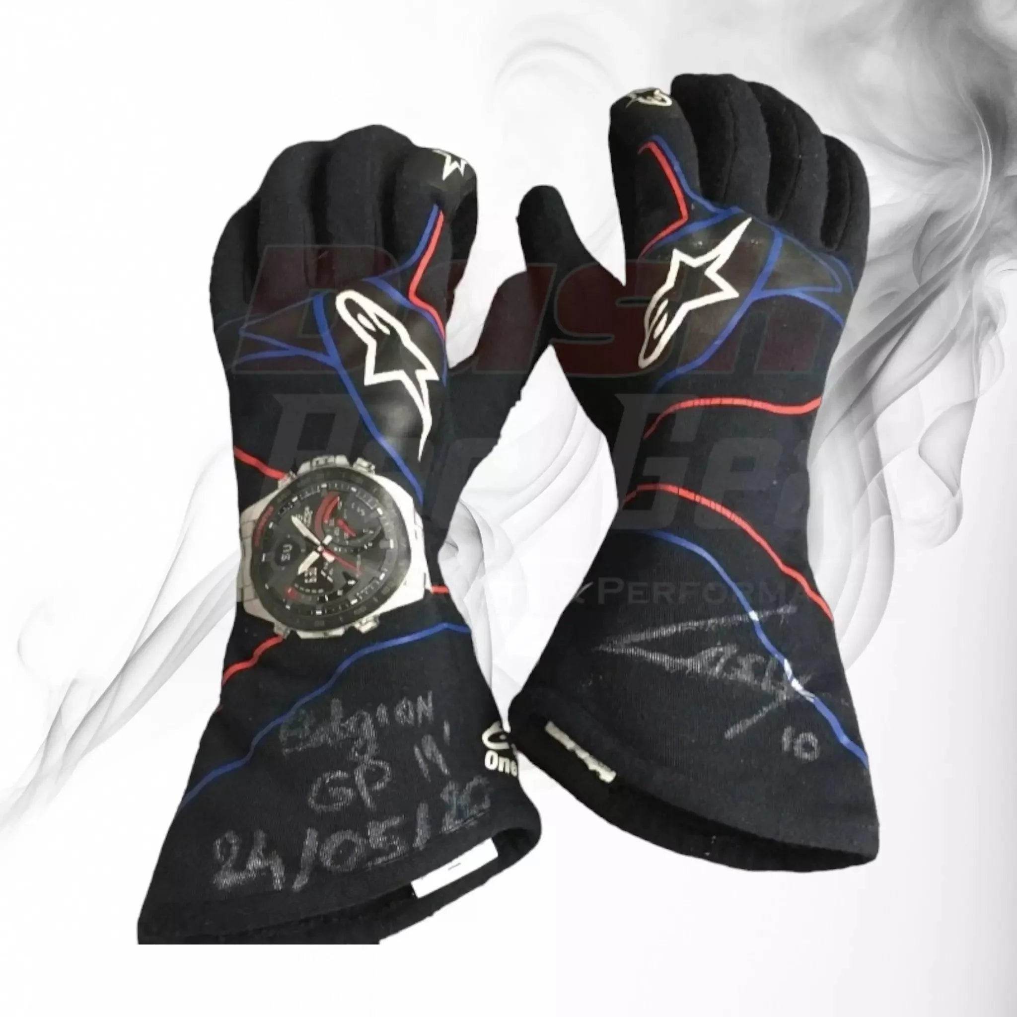 2019 Pierre Gasly Belgian GP F1 Race Gloves - Dash Racegear Store