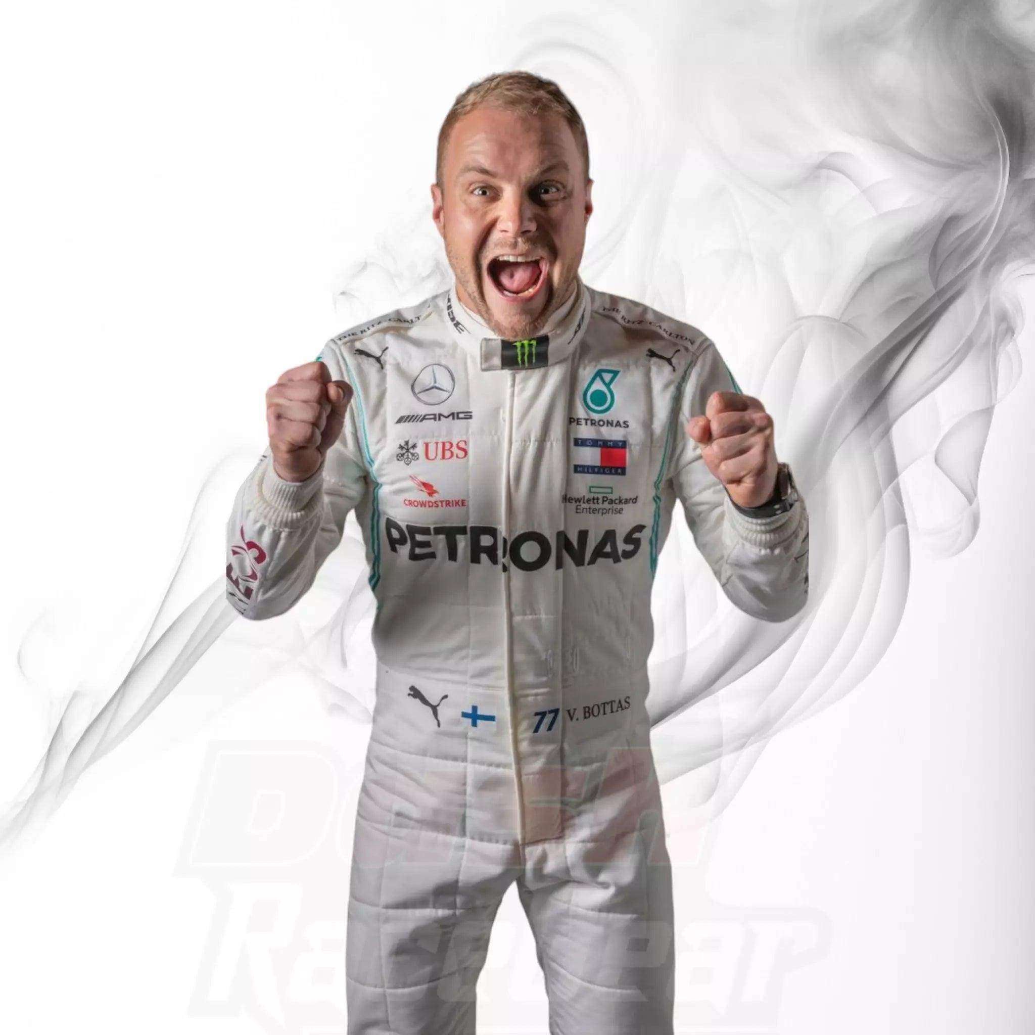 2019 Valtteri Bottas Mercedes AMG F1 Race Suit KIDS - Dash Racegear Store