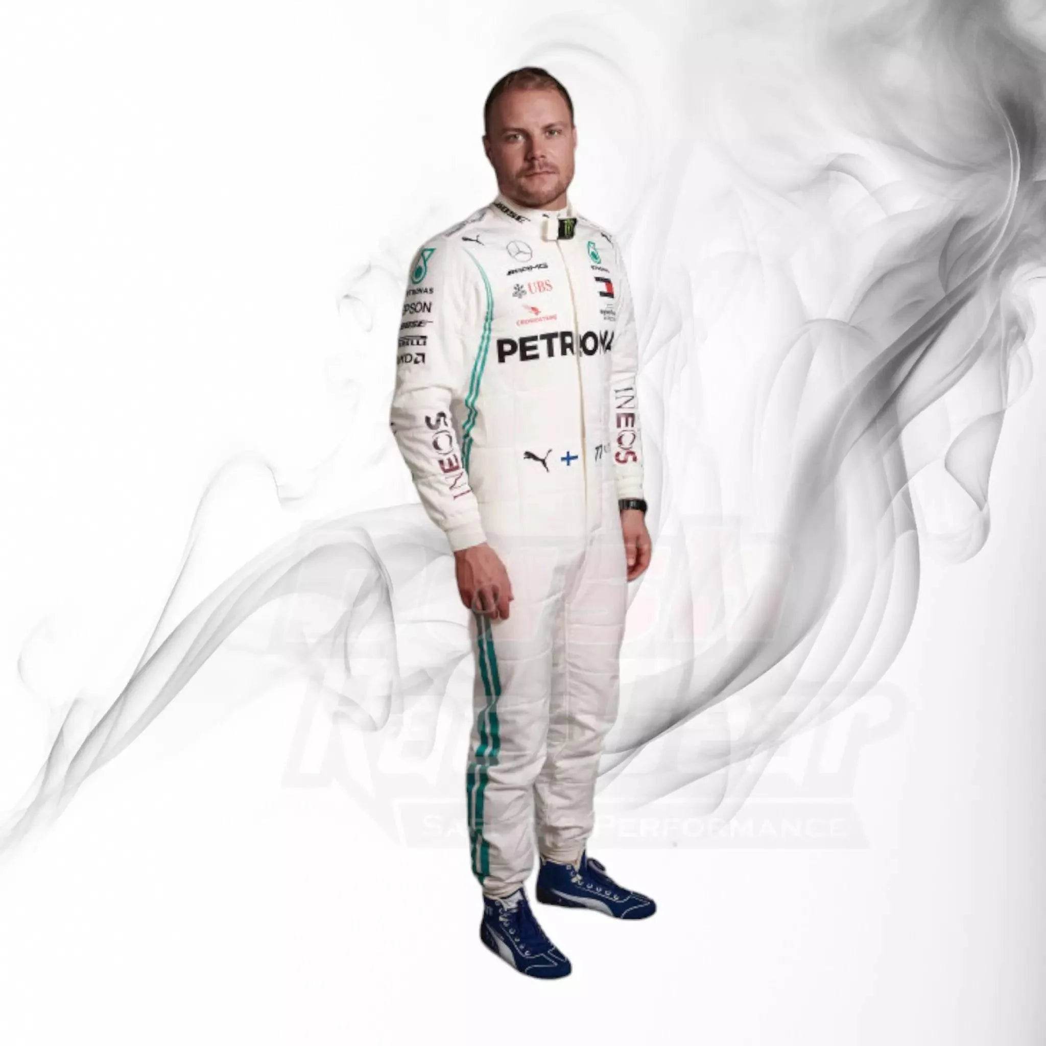 2019 Valtteri Bottas Mercedes AMG F1 Race Suit - Dash Racegear Store