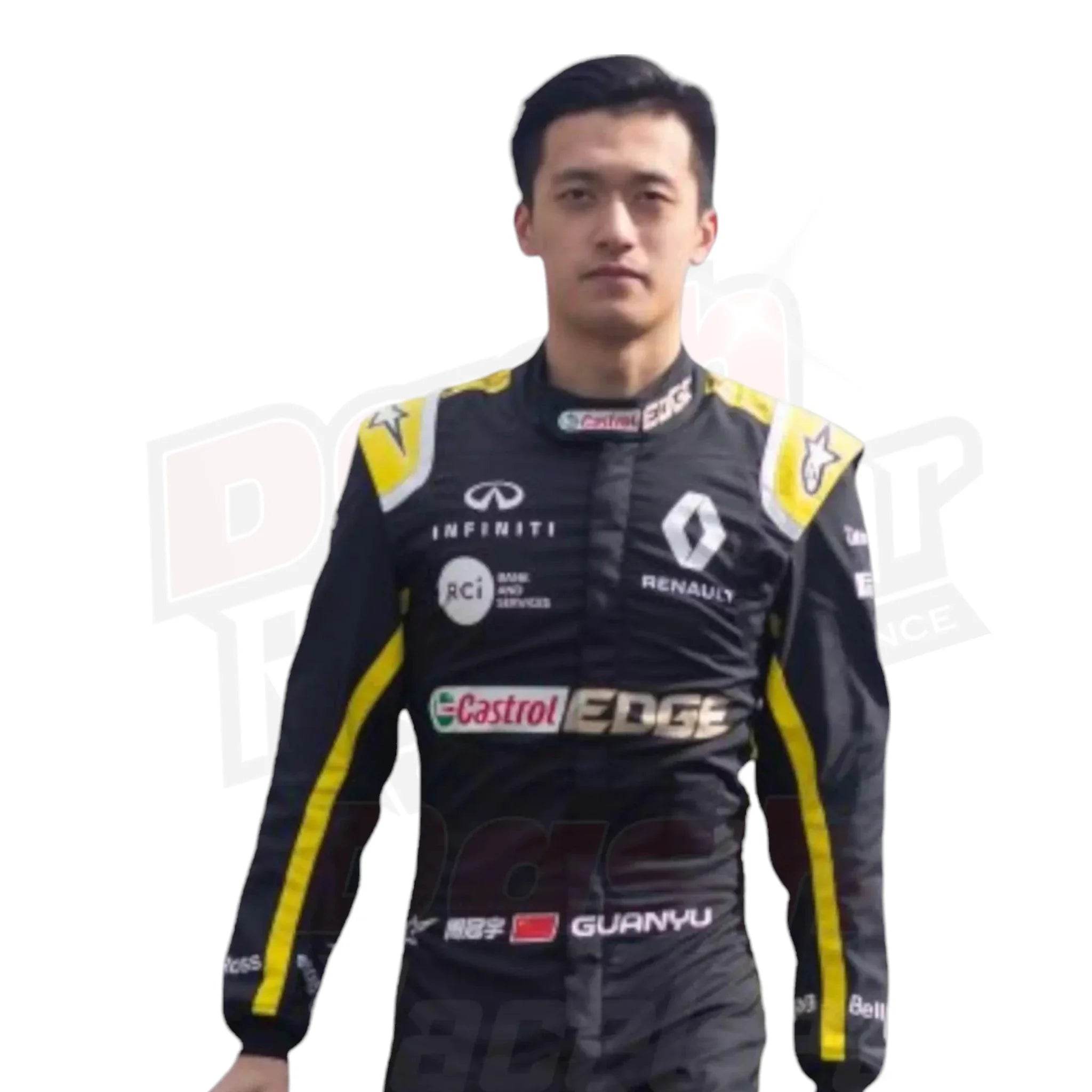 2019 Zhou Guanyu Renault F2 Race Suit - Dash Racegear Store
