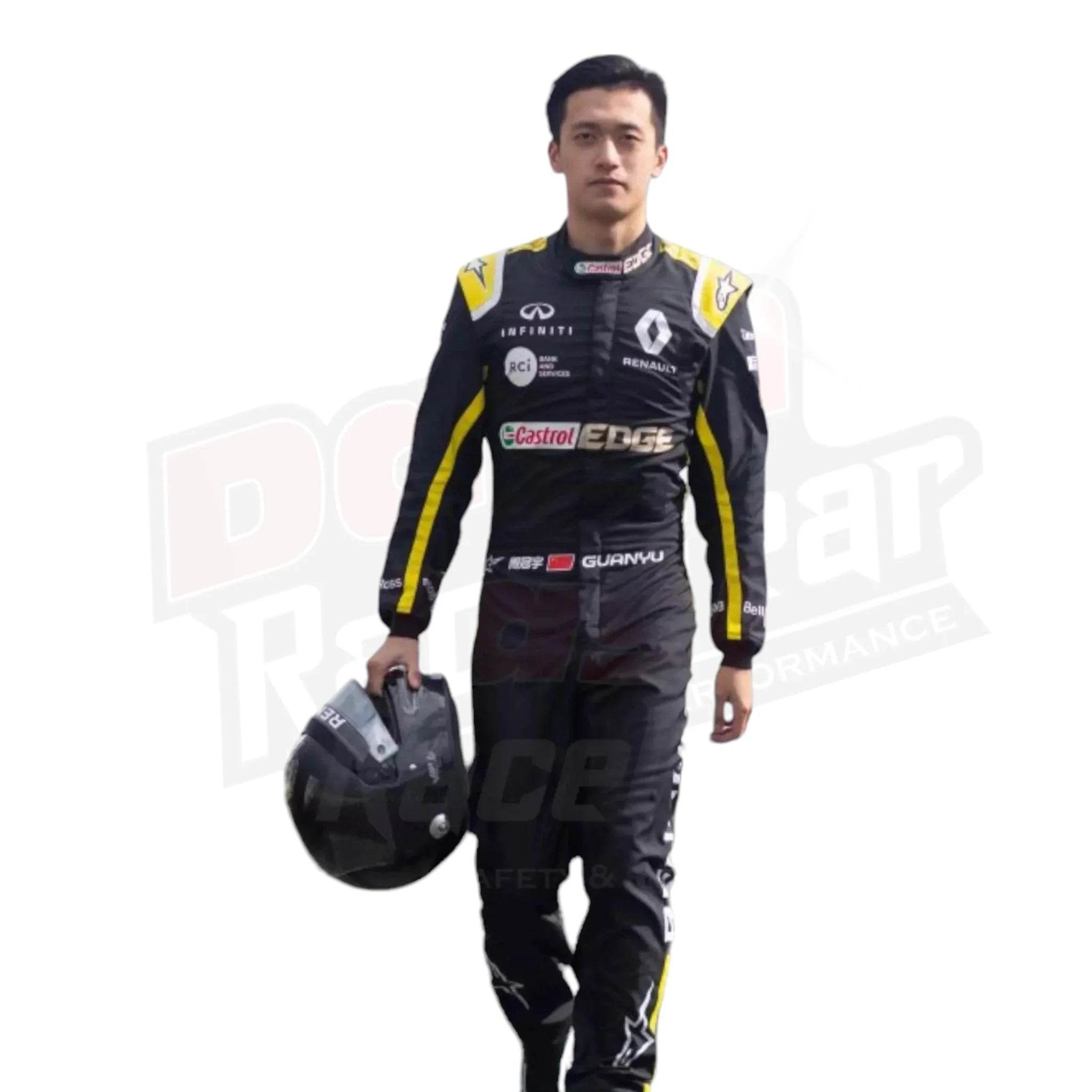 2019 Zhou Guanyu Renault F2 Race Suit - Dash Racegear Store