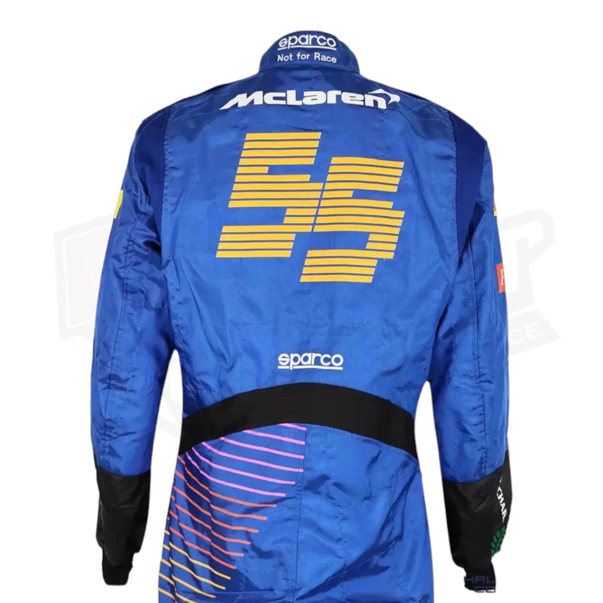 2020 Carlos Sainz McLaren Formula 1 Racing Suit - Dash Racegear Store