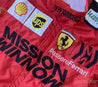2020 Charles Leclerc Ferrari Mission Winnow F1 Embroidered Racing Suit - Dash Racegear Store