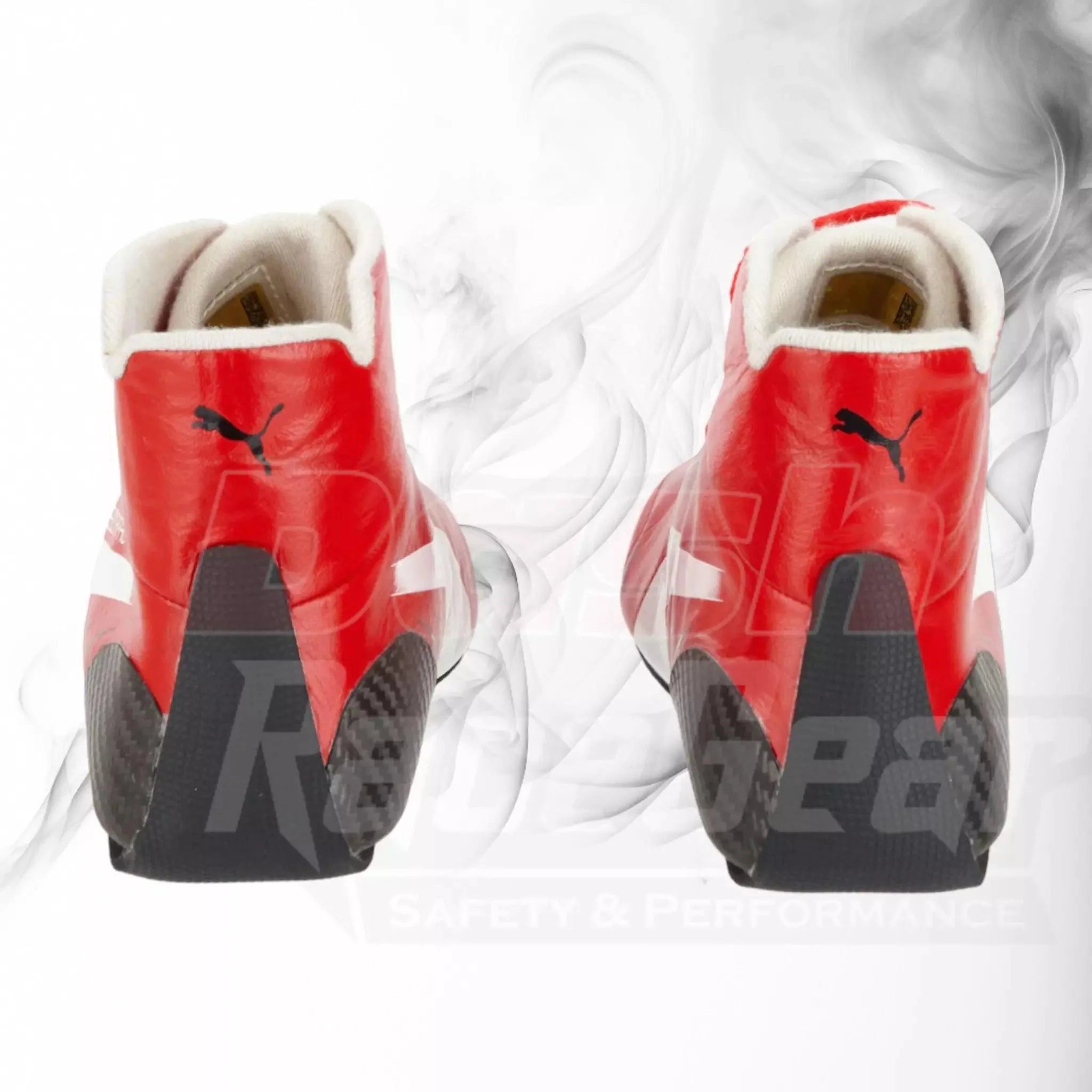 2020 Charles Leclerc Scuderia Ferrari F1 Race Boots - Dash Racegear 