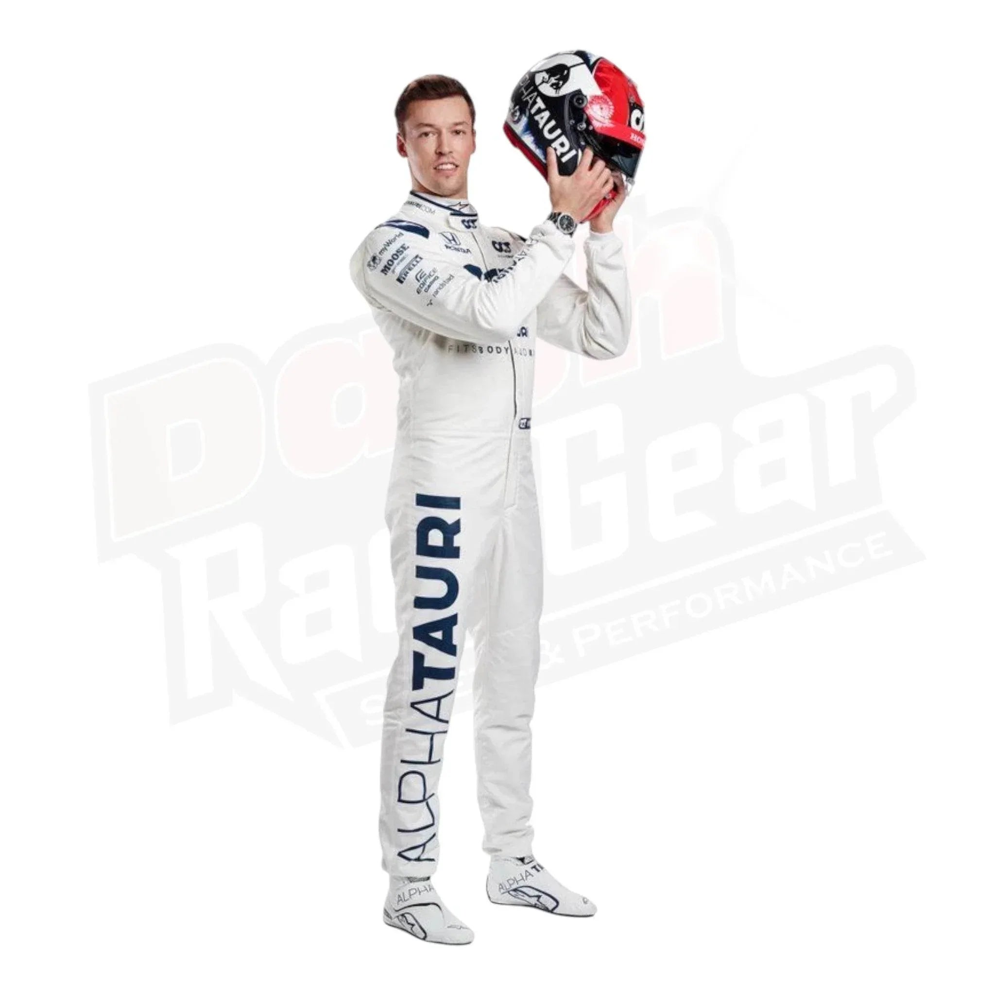 2020 Pierre Gasly Alpha Tauri Race Suit - Abu Dhabi GP