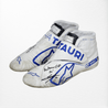 2020 Pierre Gasly Race Austrian Grand Prix's Scuderia AlphaTauri F1 Boots - Dash Racegear 