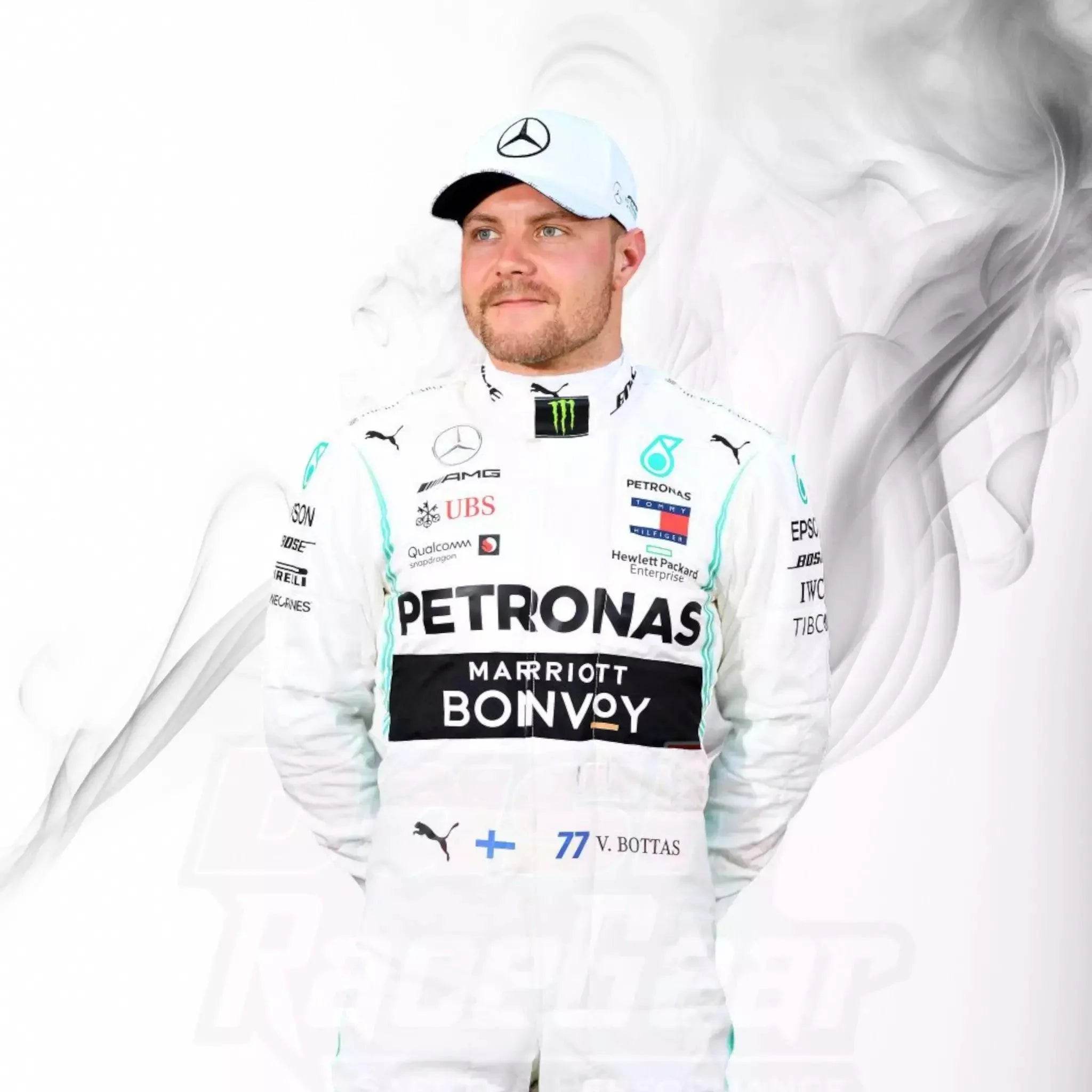2020 Valtteri Bottas Mercedes AMG F1 Race Suit - Dash Racegear Store