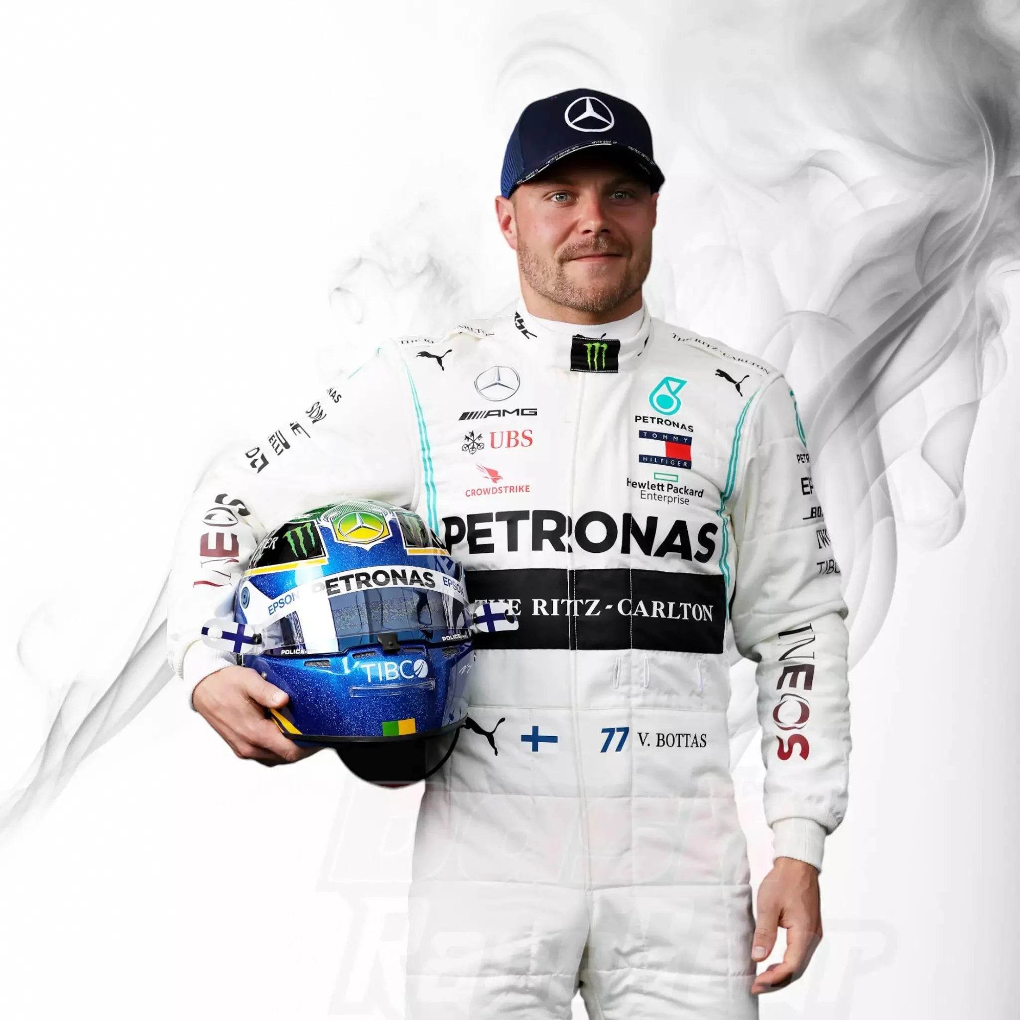 2020 Valtteri Bottas Mercedes AMG F1 Race Suit - Dash Racegear Store