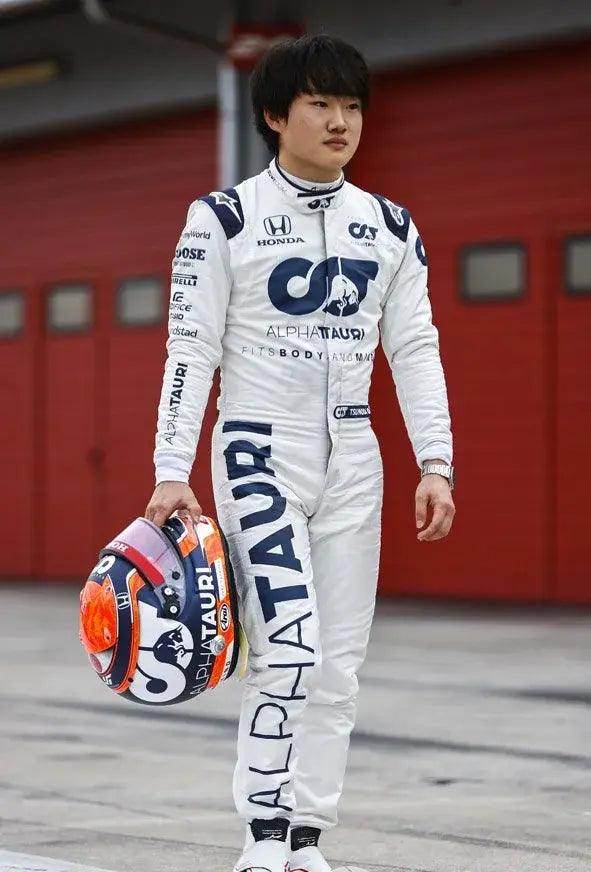 2020 Yuki Tsunoda AlphaTauri F1 Race Suit - Dash Racegear Store