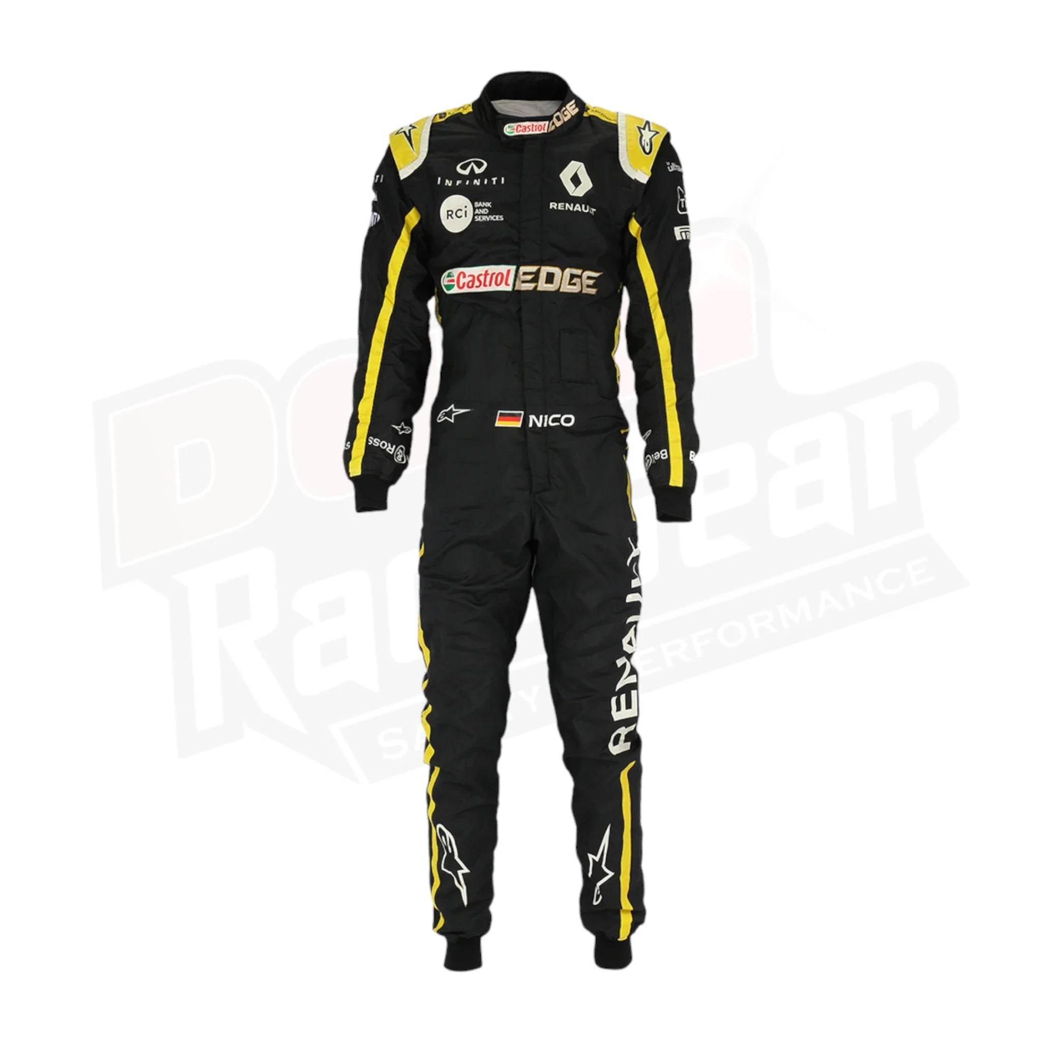 Carlos Sainz 2018 Renault F1 Racing Suit Brazilian Grand Prix - Dash Racegear Store