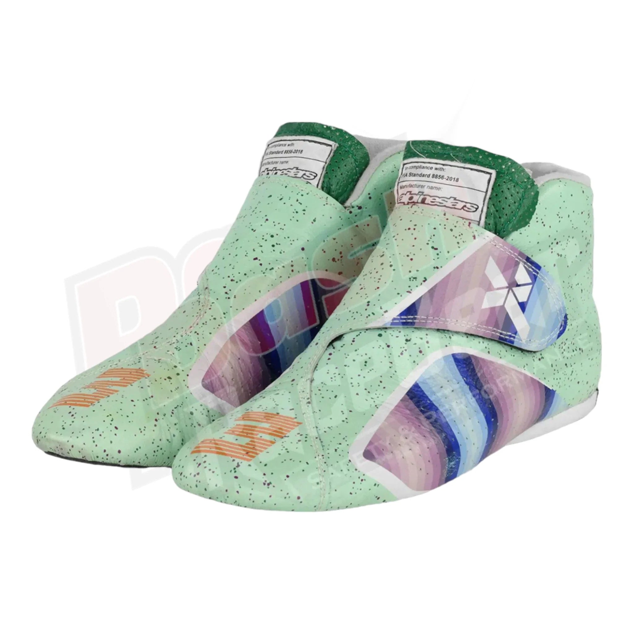 2021 Daniel Ricciardo Honey Badge McLaren F1 Boots - Dash Racegear Store