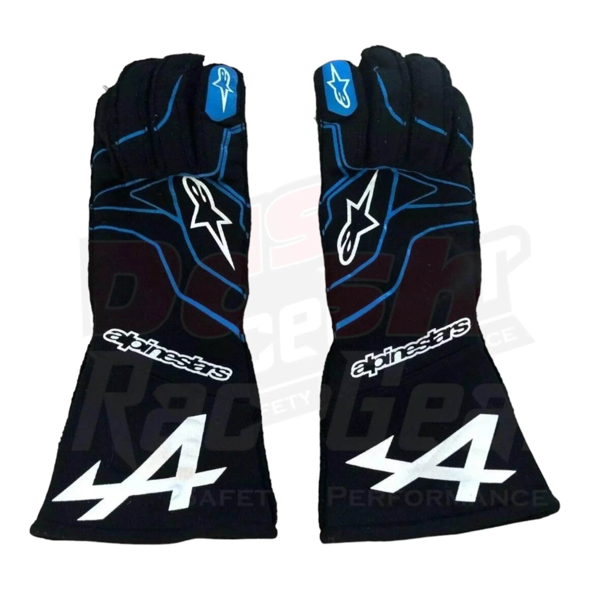2021 Fernando Alonso Alpine F1 Race Gloves - Dash Racegear Store