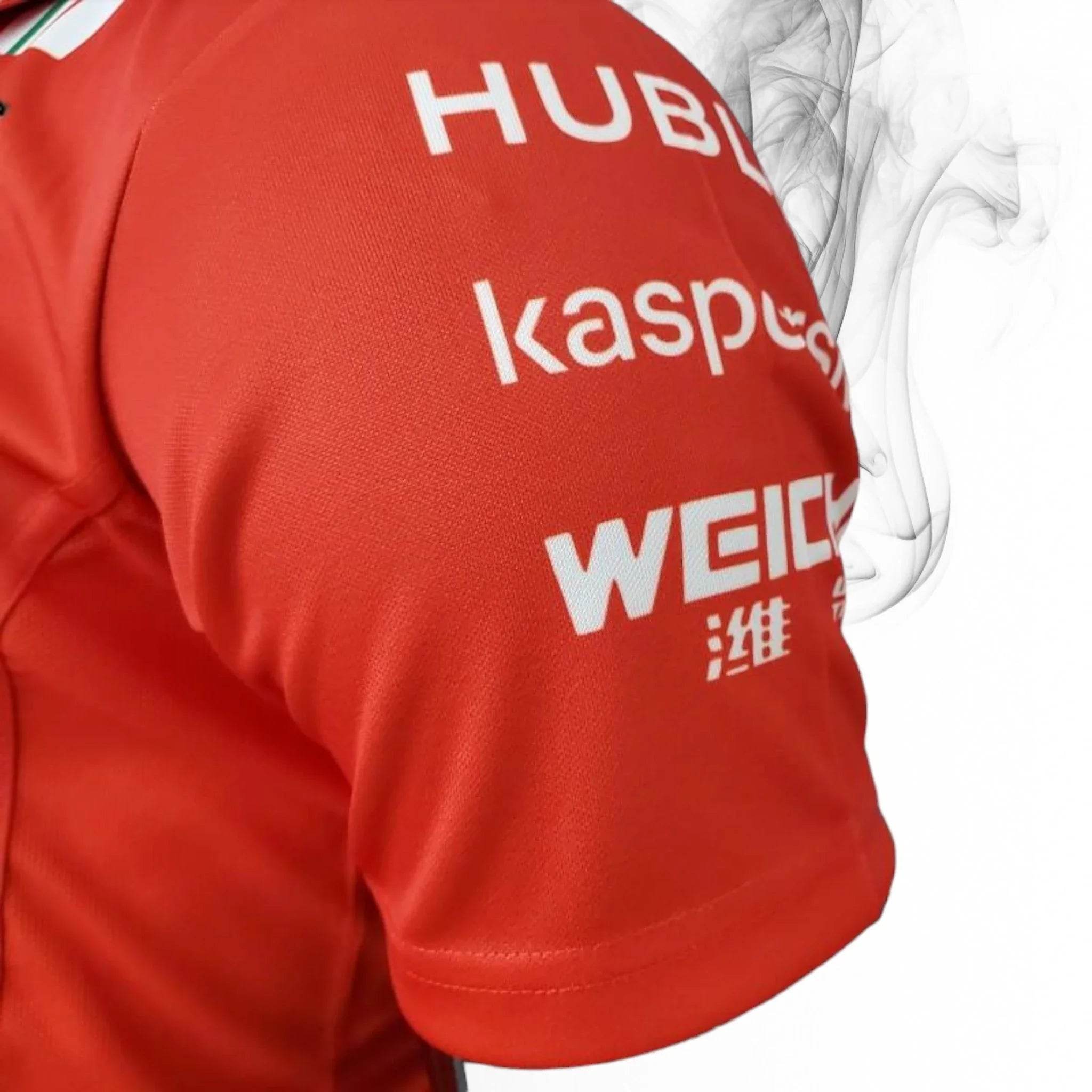 2021 Ferrari Formula One Racing Polo Zipper Shirt - Dash Racegear Store