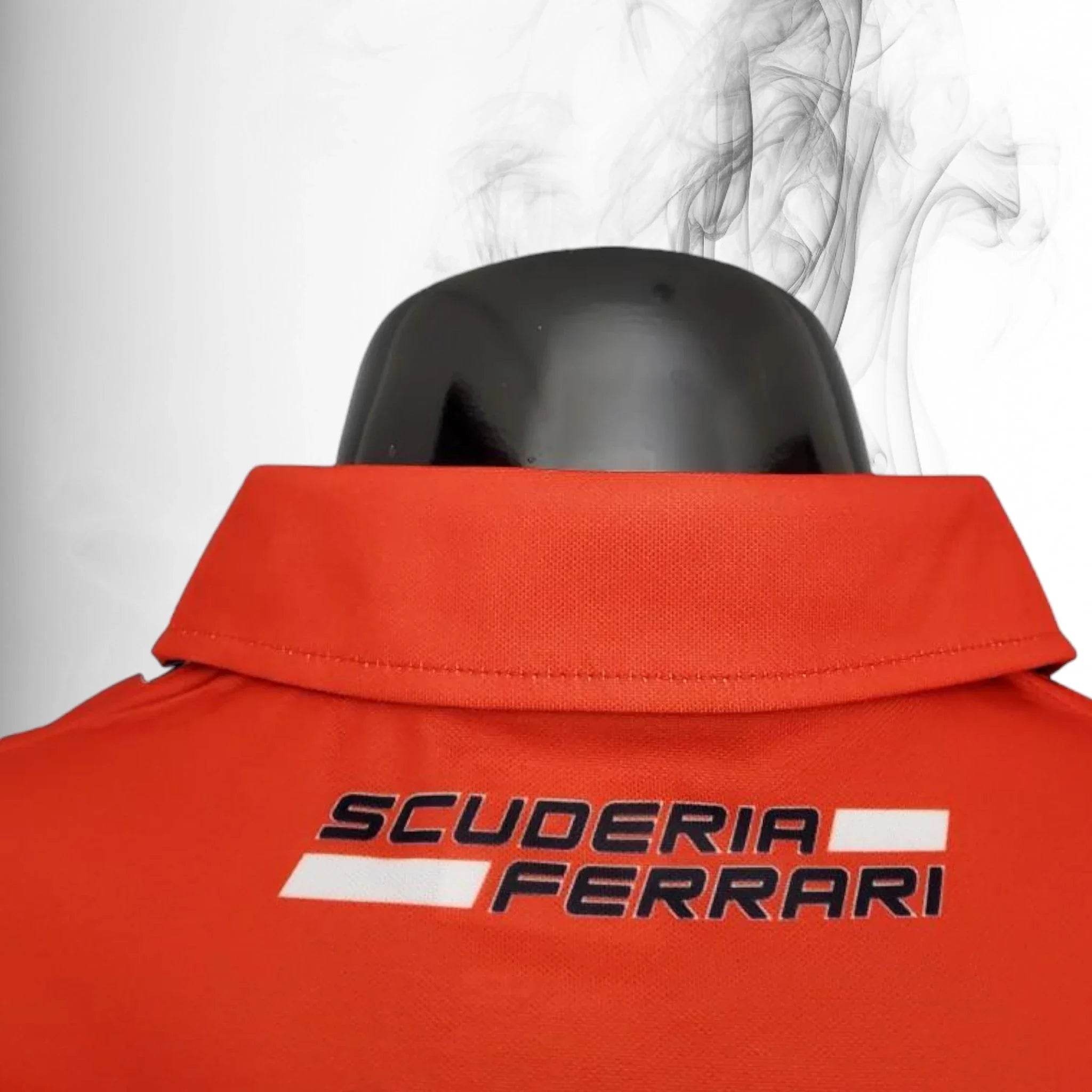 2021 Ferrari Formula One Racing Polo Zipper Shirt - Dash Racegear Store