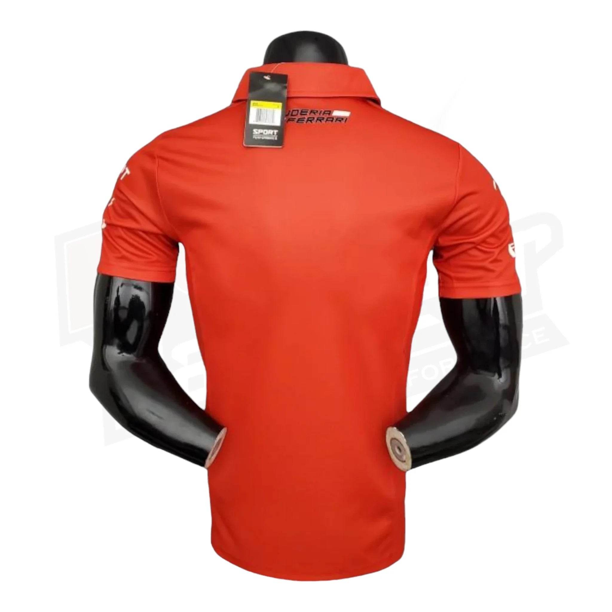 2021 Ferrari Formula One Racing Polo Zipper Shirt - Dash Racegear Store