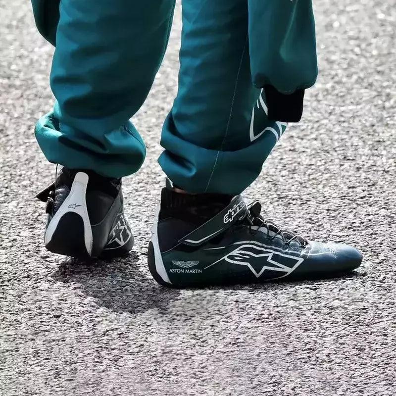 2021 Lance Stroll Aston Martin Alpinestar F1 Race Shoes - Dash Racegear 