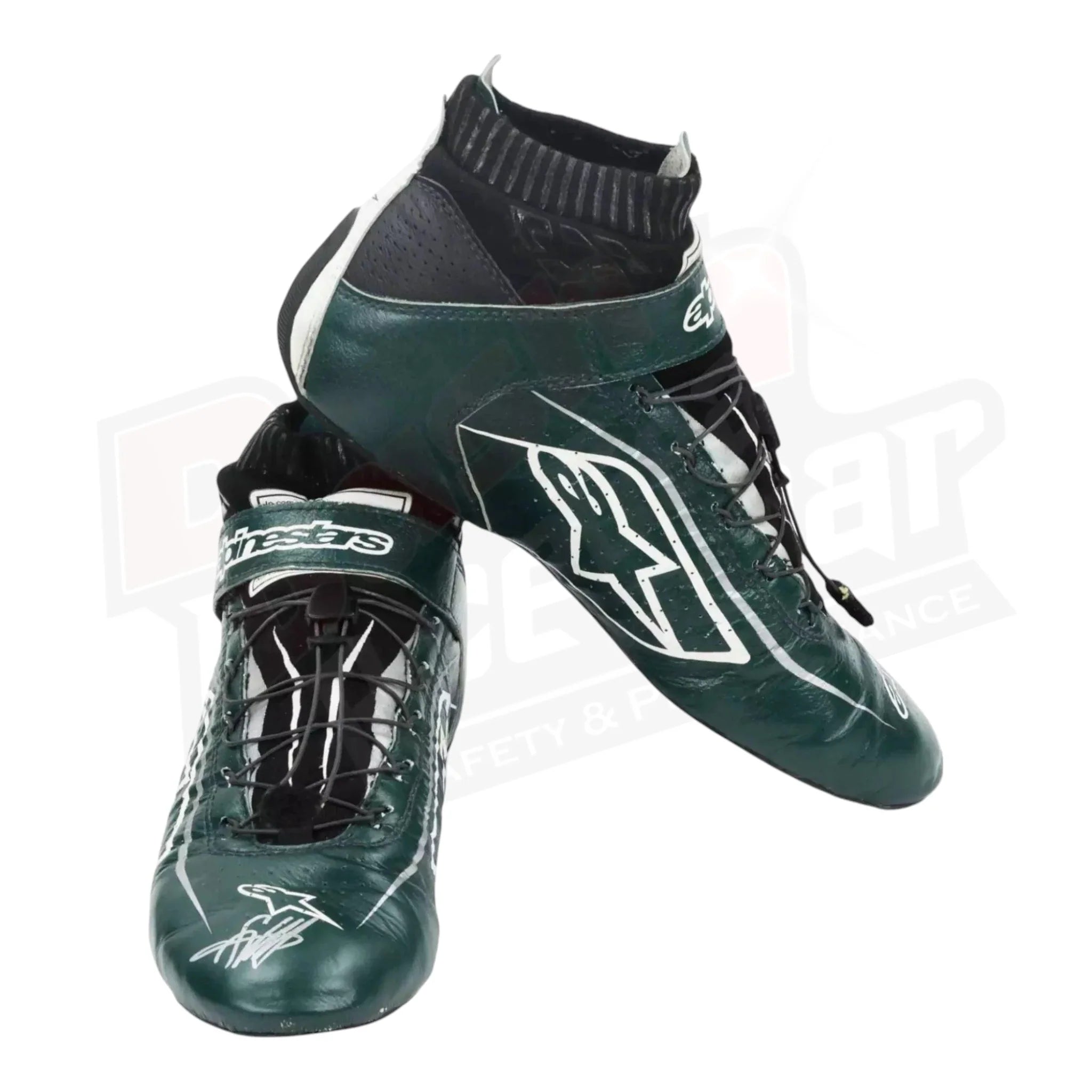 2021 Lance Stroll Aston Martin Alpinestar F1 Race Shoes - Dash Racegear Store