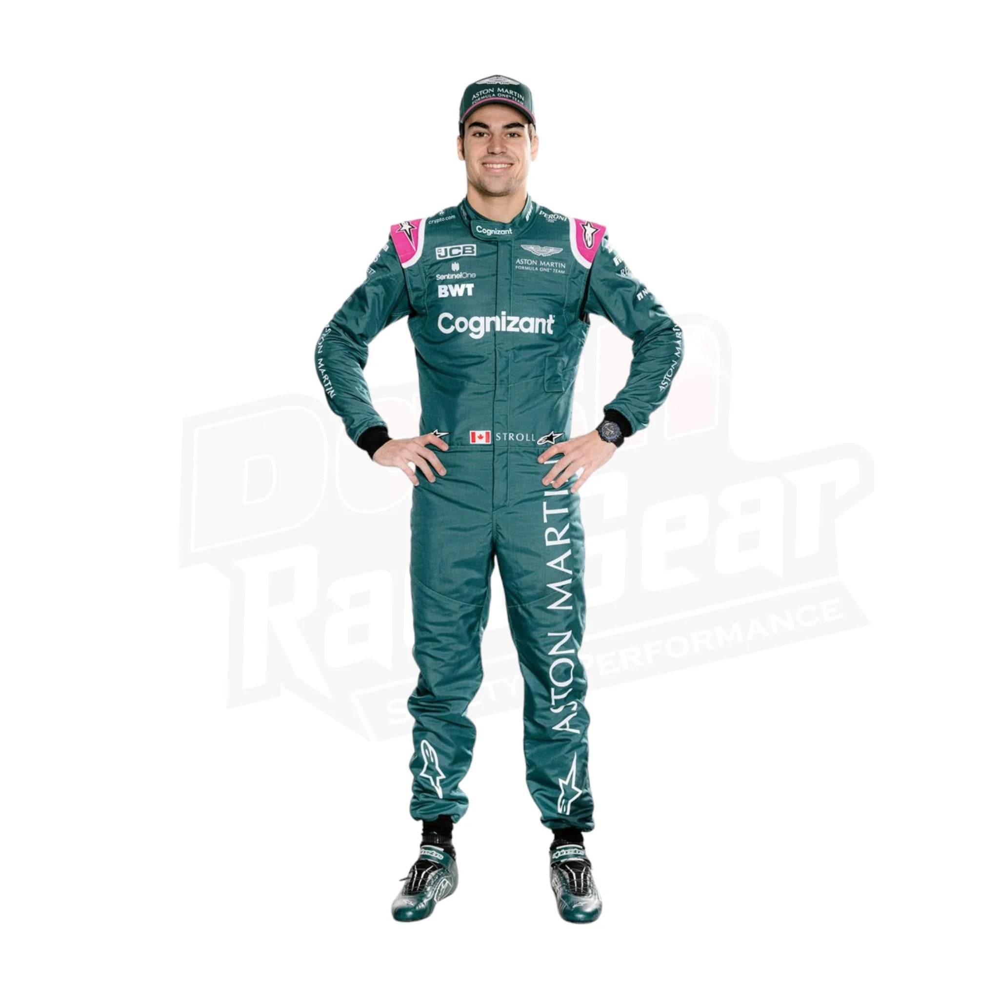 2021 Lance Stroll Aston Martin F1 Race Suit - Dash Racegear Store