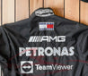 2021 Lewis Hamilton Mercedes Benz F1 Embroidered Race Suit - Dash Racegear Store
