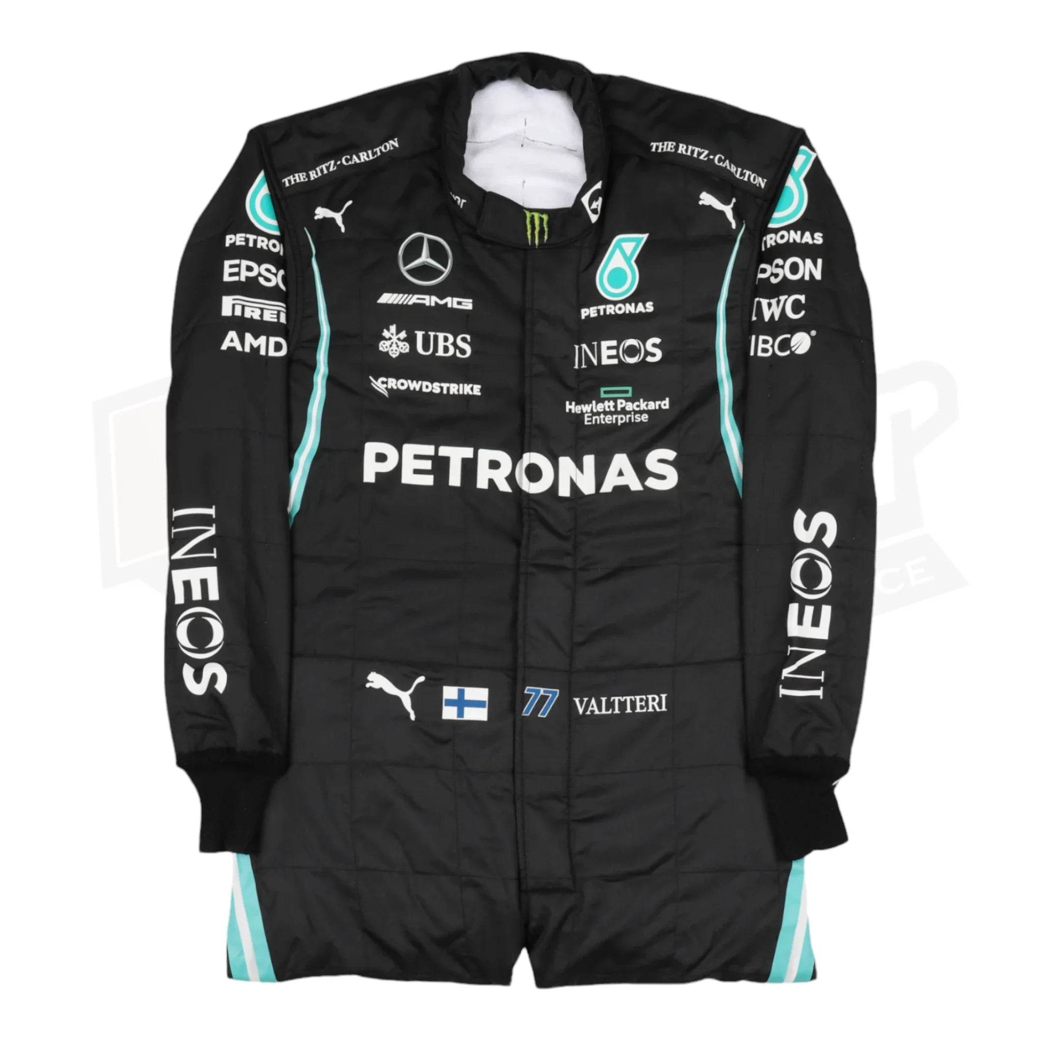 2021 Valtteri Bottas Mercedes-AMG Petronas F1 Team Replica Race Suit - Dash Racegear Store