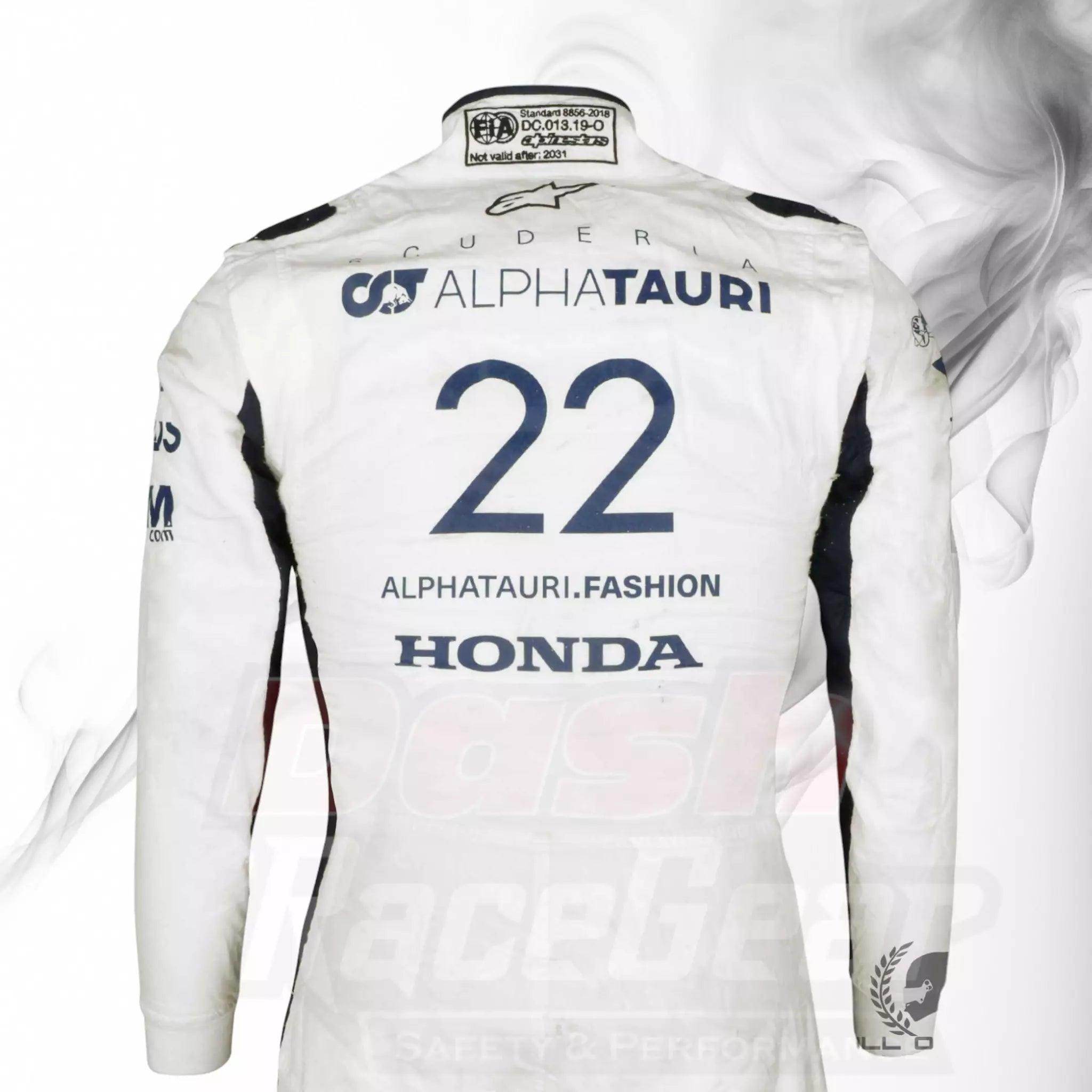 2021 Yuki Tsunoda Rookie Season AlphaTauri F1 Suit KIDS - Dash Racegear Store