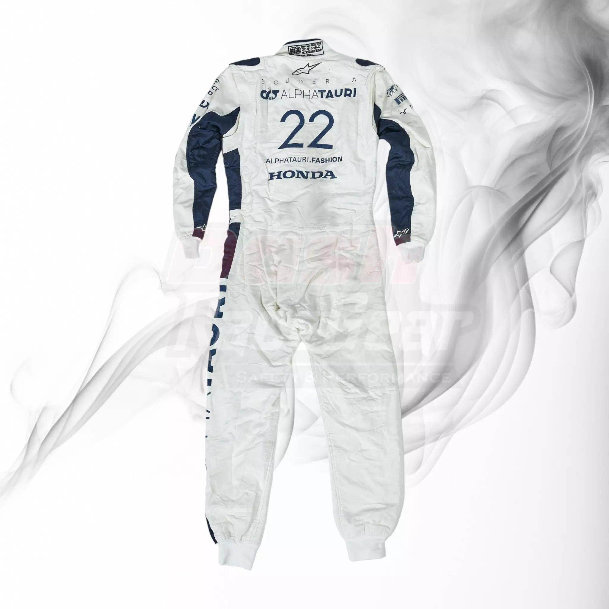 2021 Yuki Tsunoda Rookie Season AlphaTauri F1 Suit KIDS - Dash Racegear Store