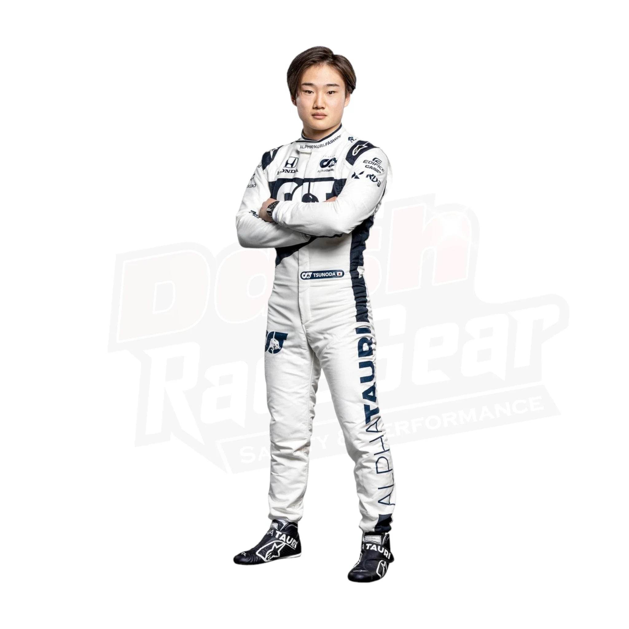 2021 Yuki Tsunoda Rookie Season AlphaTauri F1 Suit KIDS - Dash Racegear Store