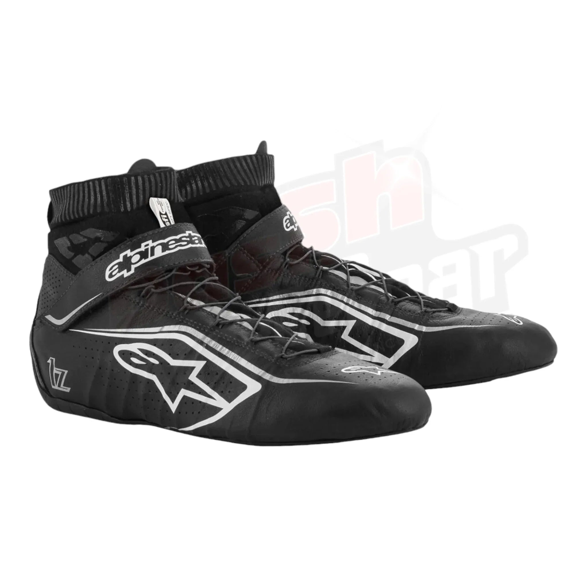 2021 Zhou Guanyu Alpinestar F2 Race Shoes - Dash Racegear Store
