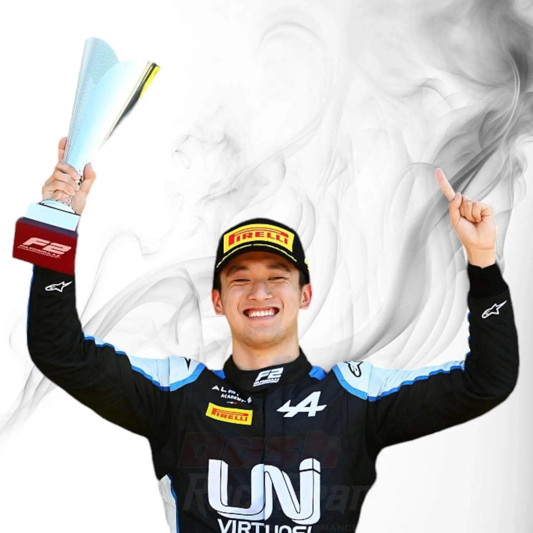 2021 Zhou Guanyu Formula 2 Race Suit - Dash Racegear Store