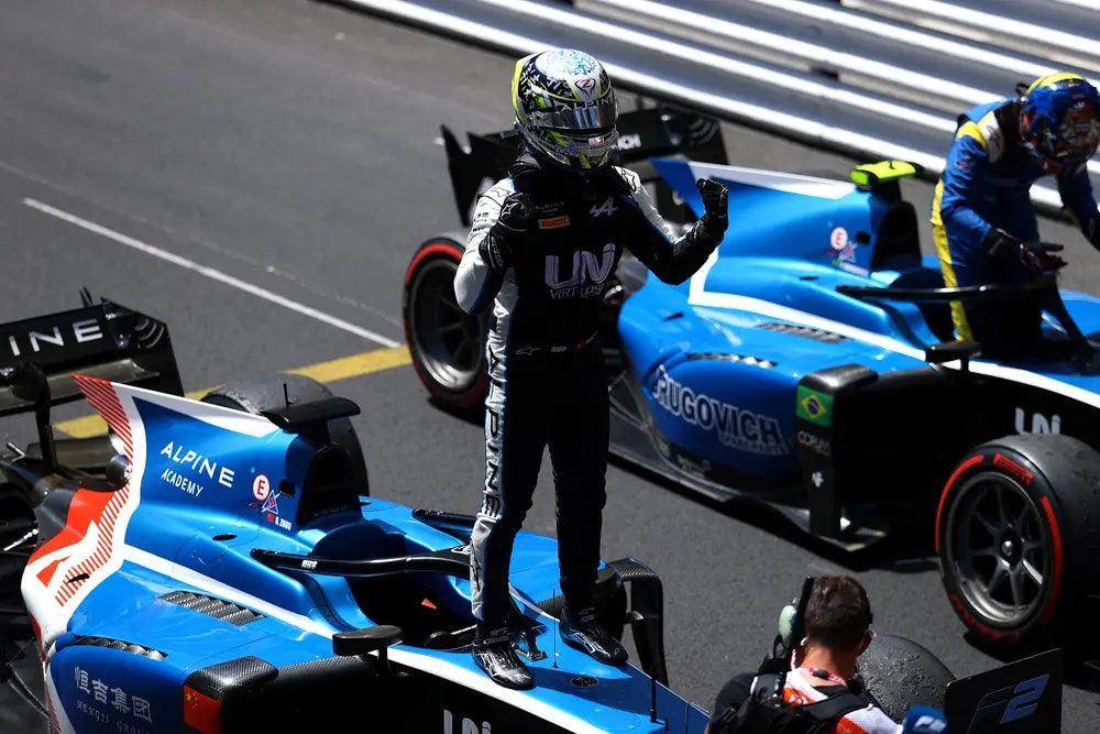 2021 Zhou Guanyu Formula 2 Race Suit