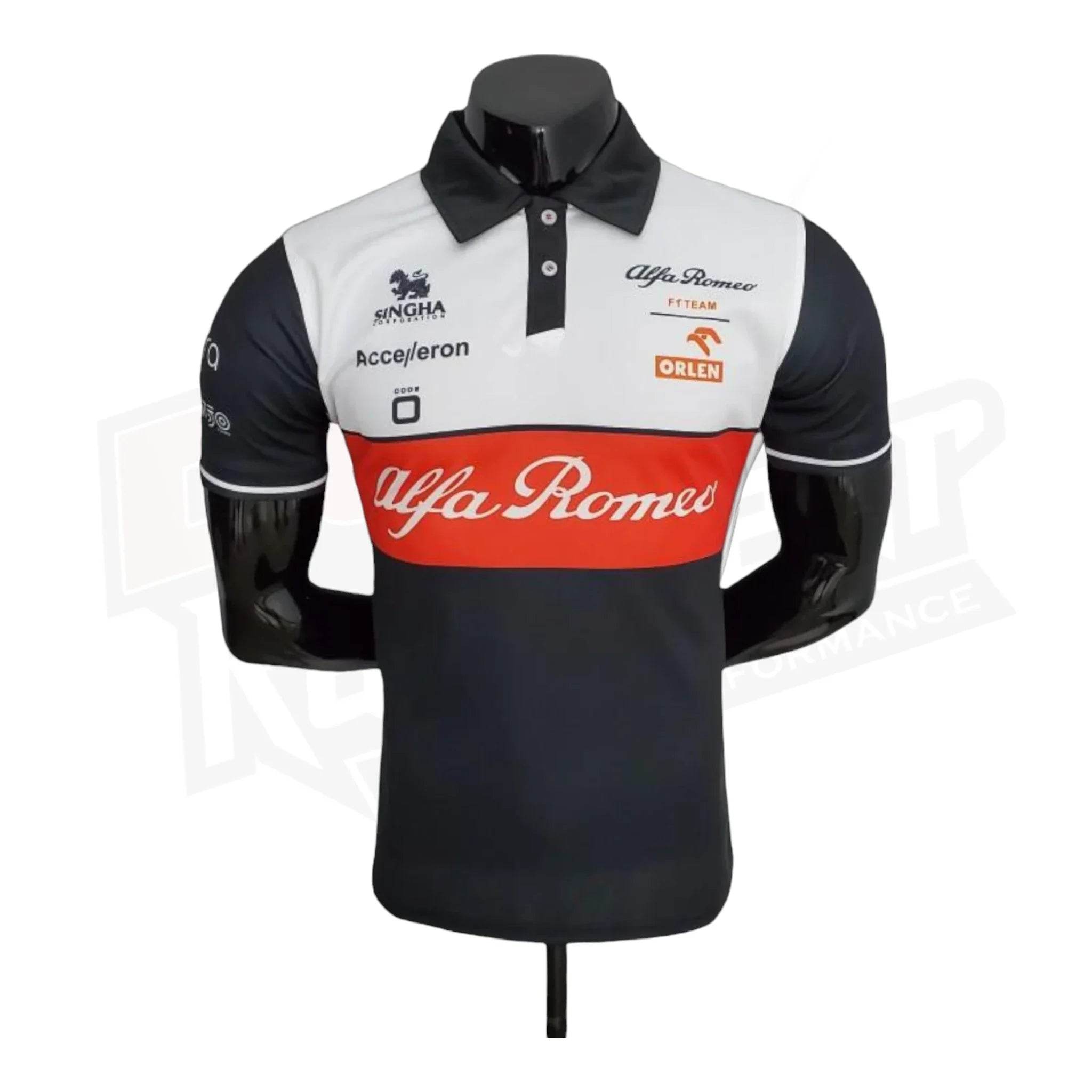 2022 Alfa Romeo Formula One Polo Shirt - Dash Racegear Store